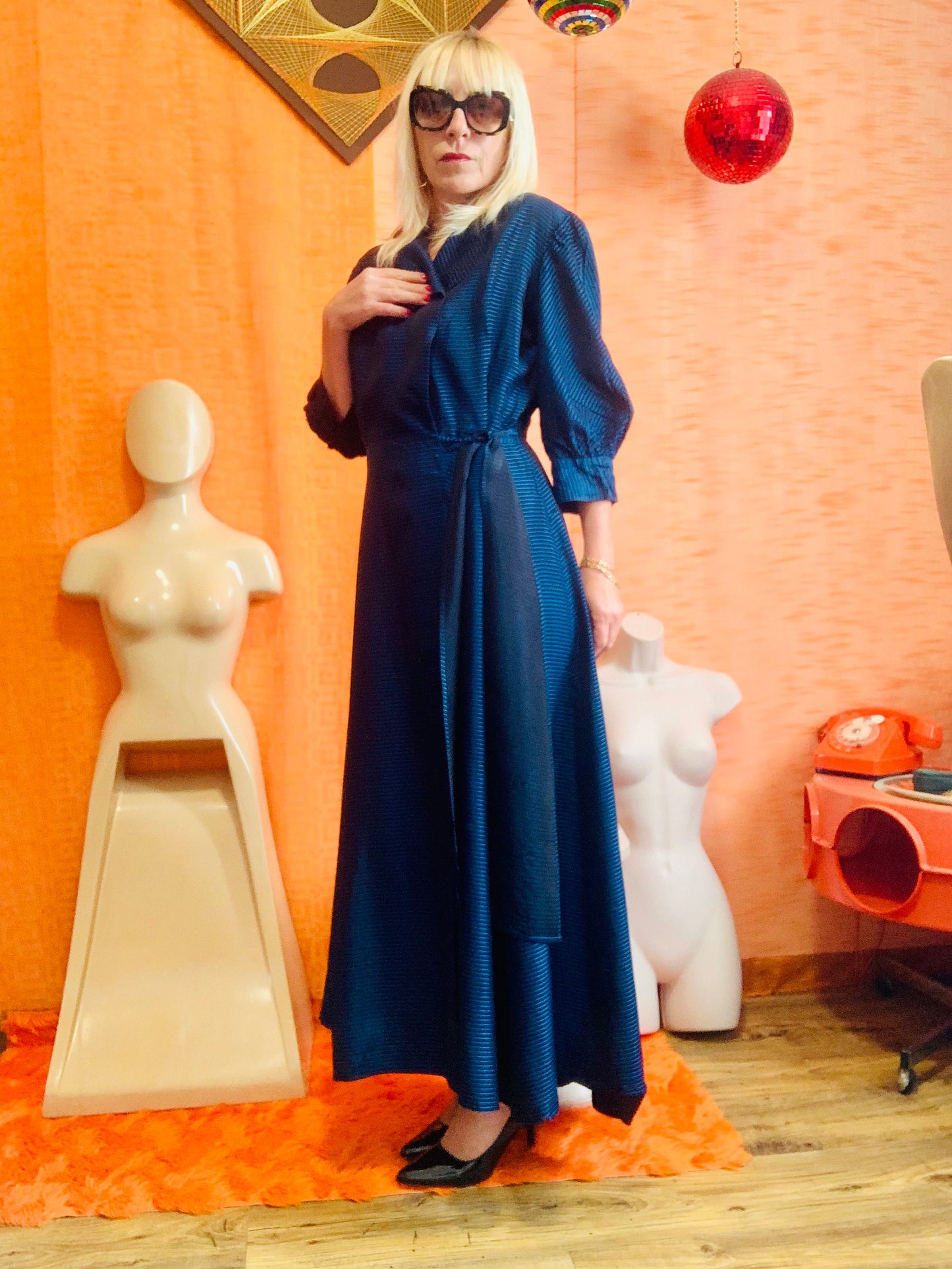 Robe Unique Confection création Vintage 1970/80 - T38