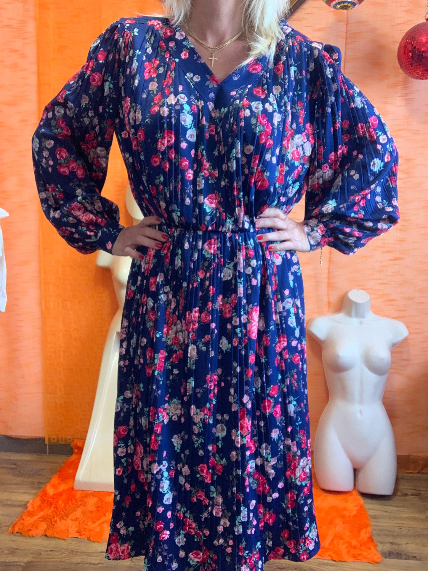 Robe a fleurs France Vintage- T40/42