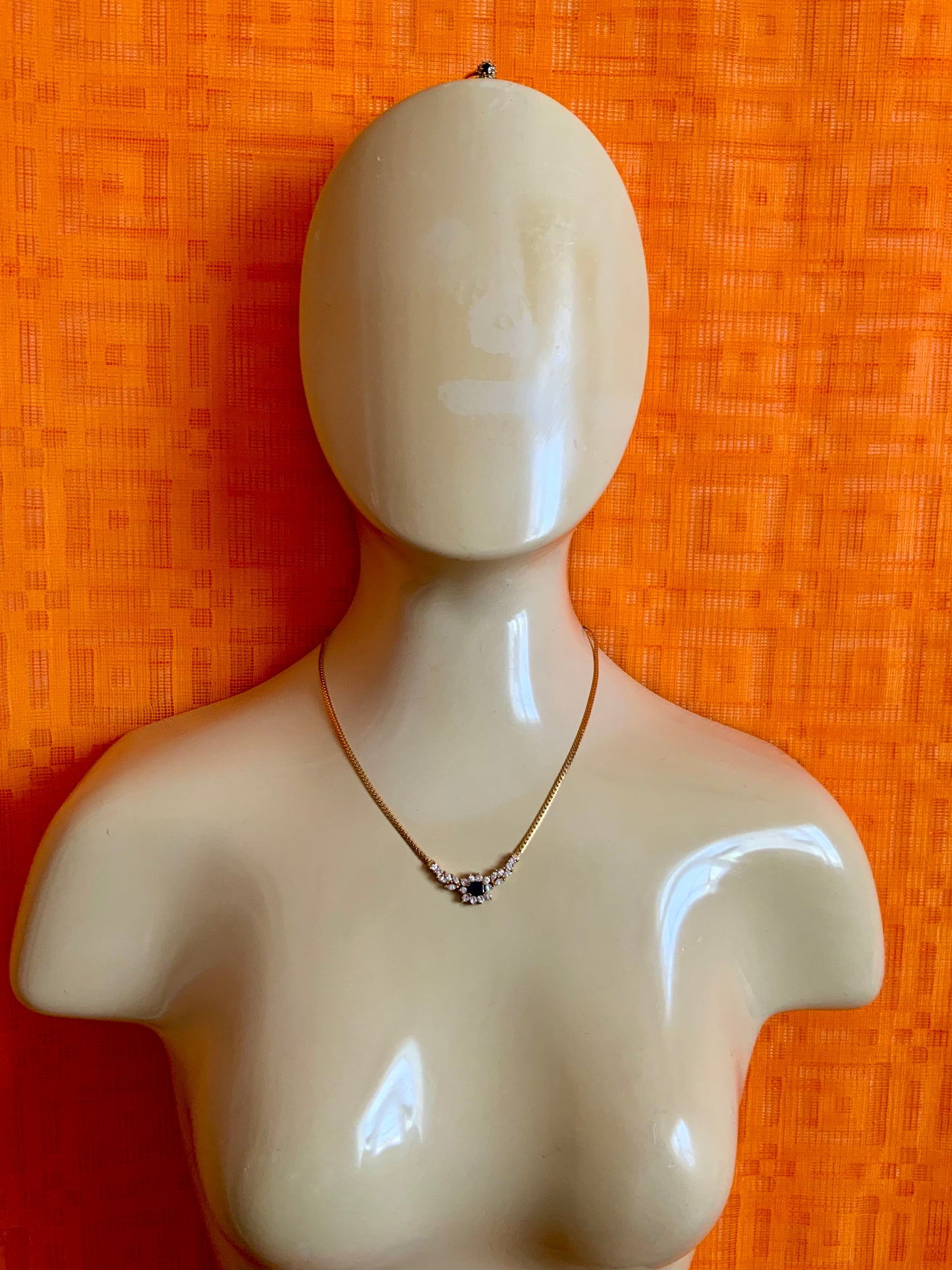 Ensemble de bijoux Plaqué Or Vintage 1990 Élégance Chic