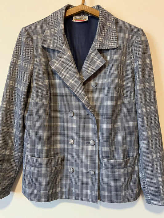Veste carreaux Prince de Galles M.Griffon Vintage