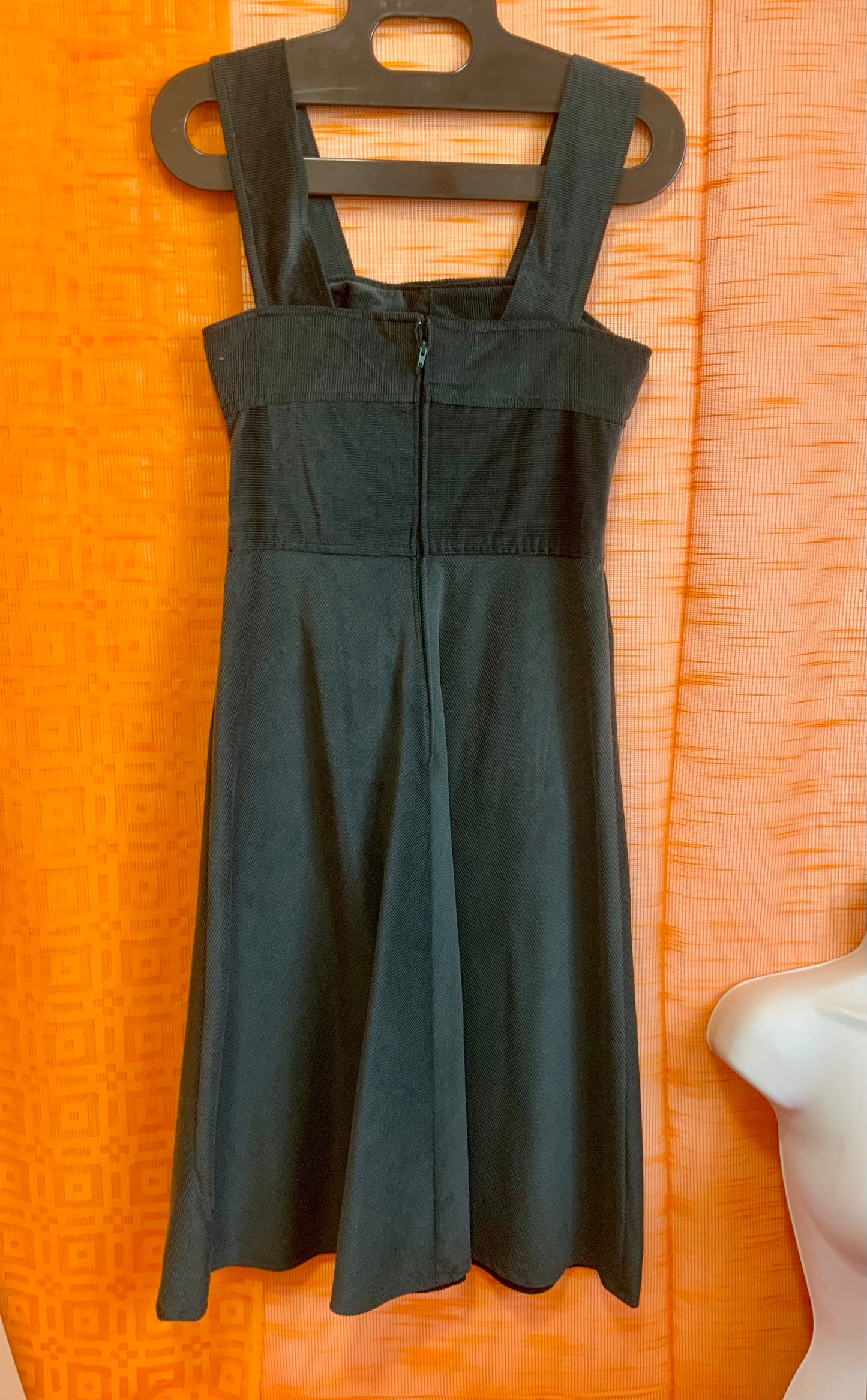 Robe originale Neuve Vintage 1970 Velours côtelé - T32/34