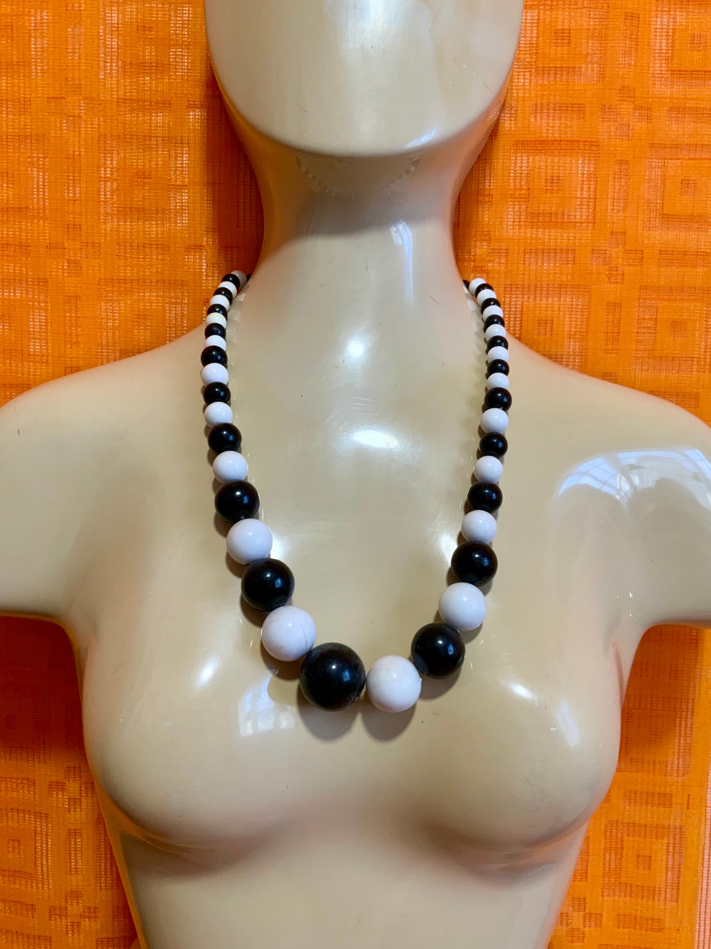 Collier de perles Vintage 1980