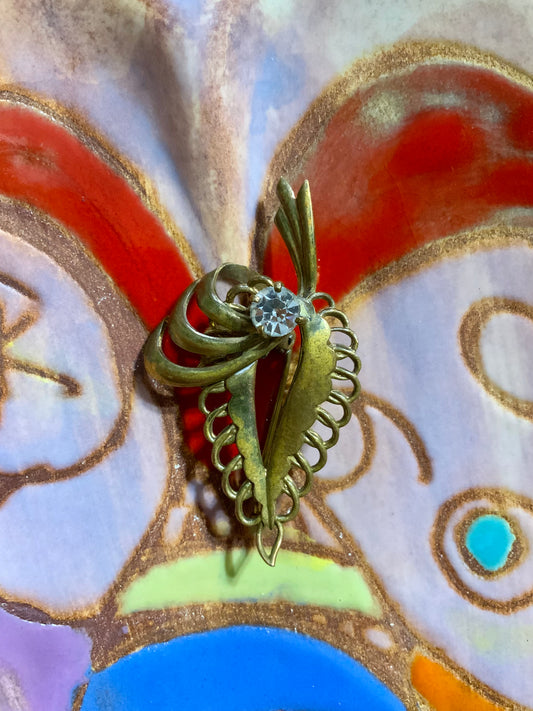 Broche Ancienne Art deco Vintage