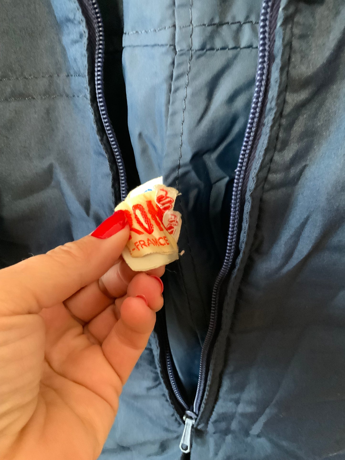 Salopette ski sports d’hiver France 1970