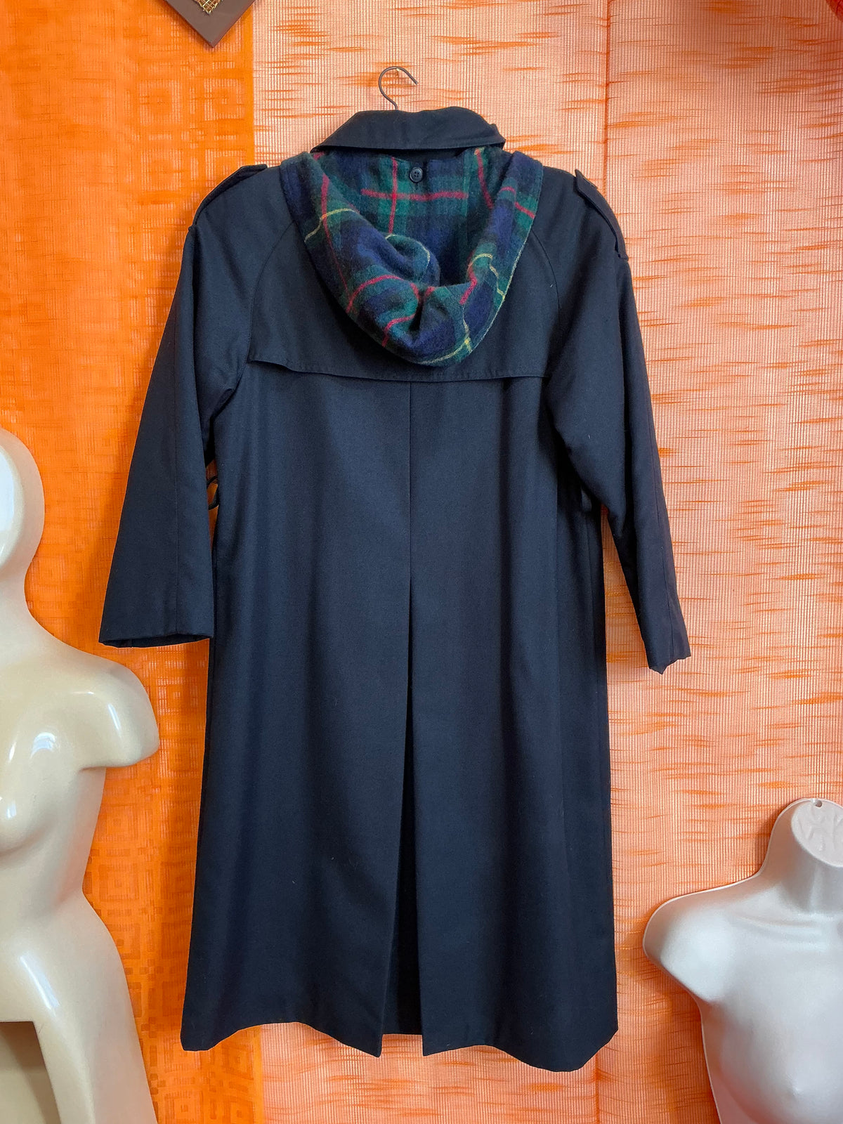 Trench Ecossais Le Printemps Paris Vintage 1980- T38/40