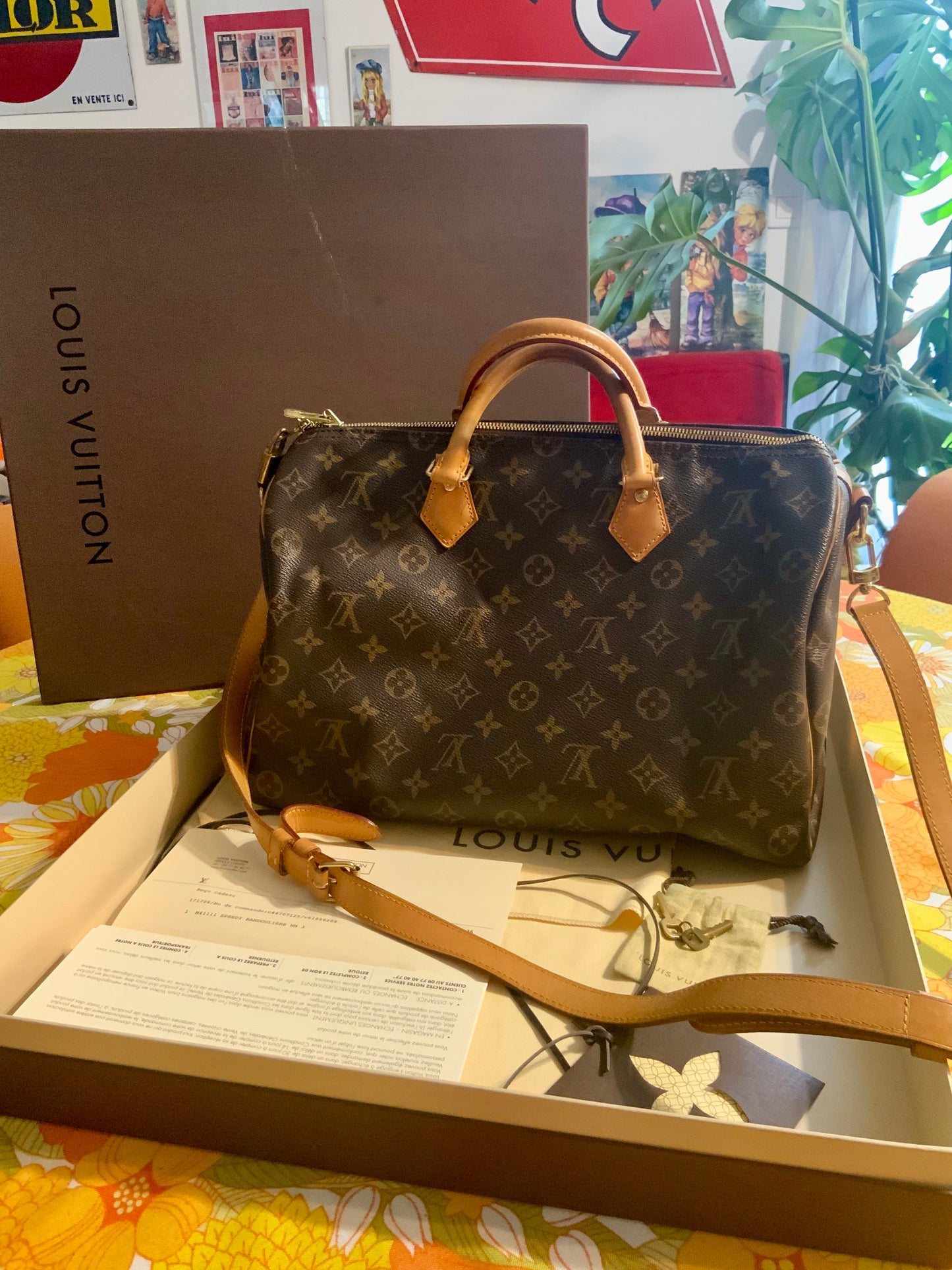 Louis Vuitton Speedy 35 Toile Monogram -Luxe France-