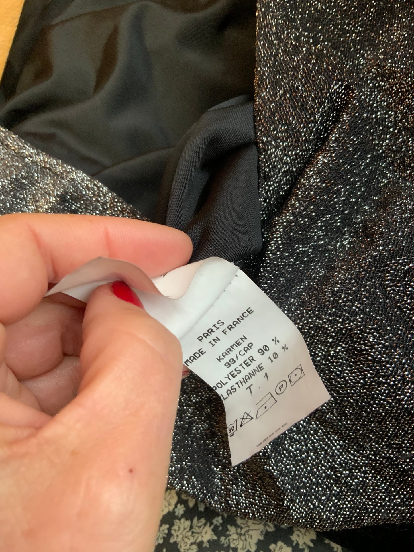 Robe Longue Élégance Vintage 1990 Renatto Bene France - T1