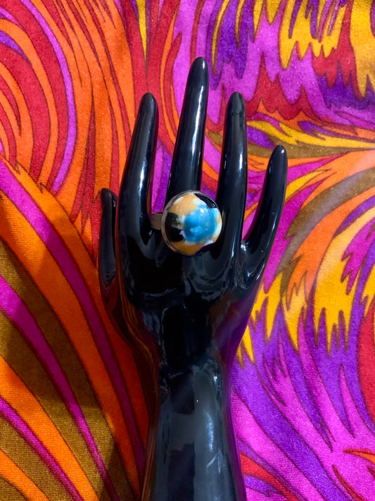 Bague Originale Vintage 1980