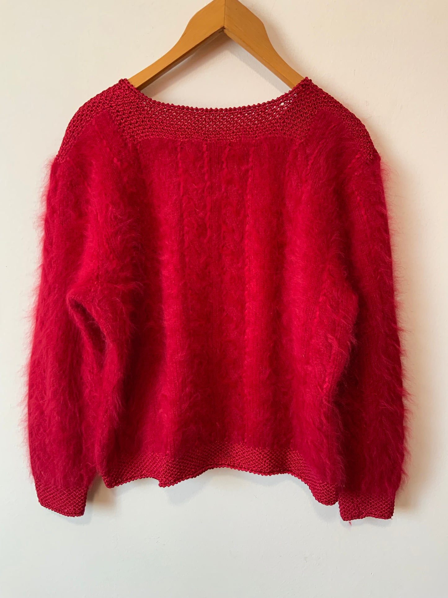 Anny Blatt Elegance Pull tricoté Main Vintage 1990- T42/44