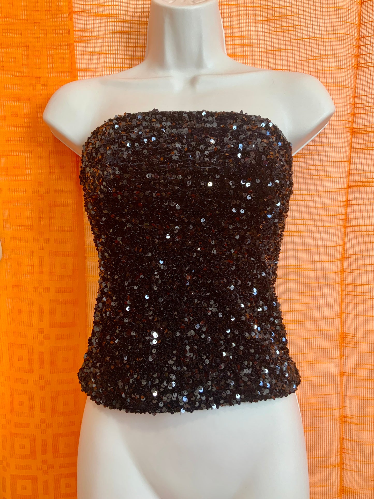 Bustier à paillettes Neuf Etam - T XS
