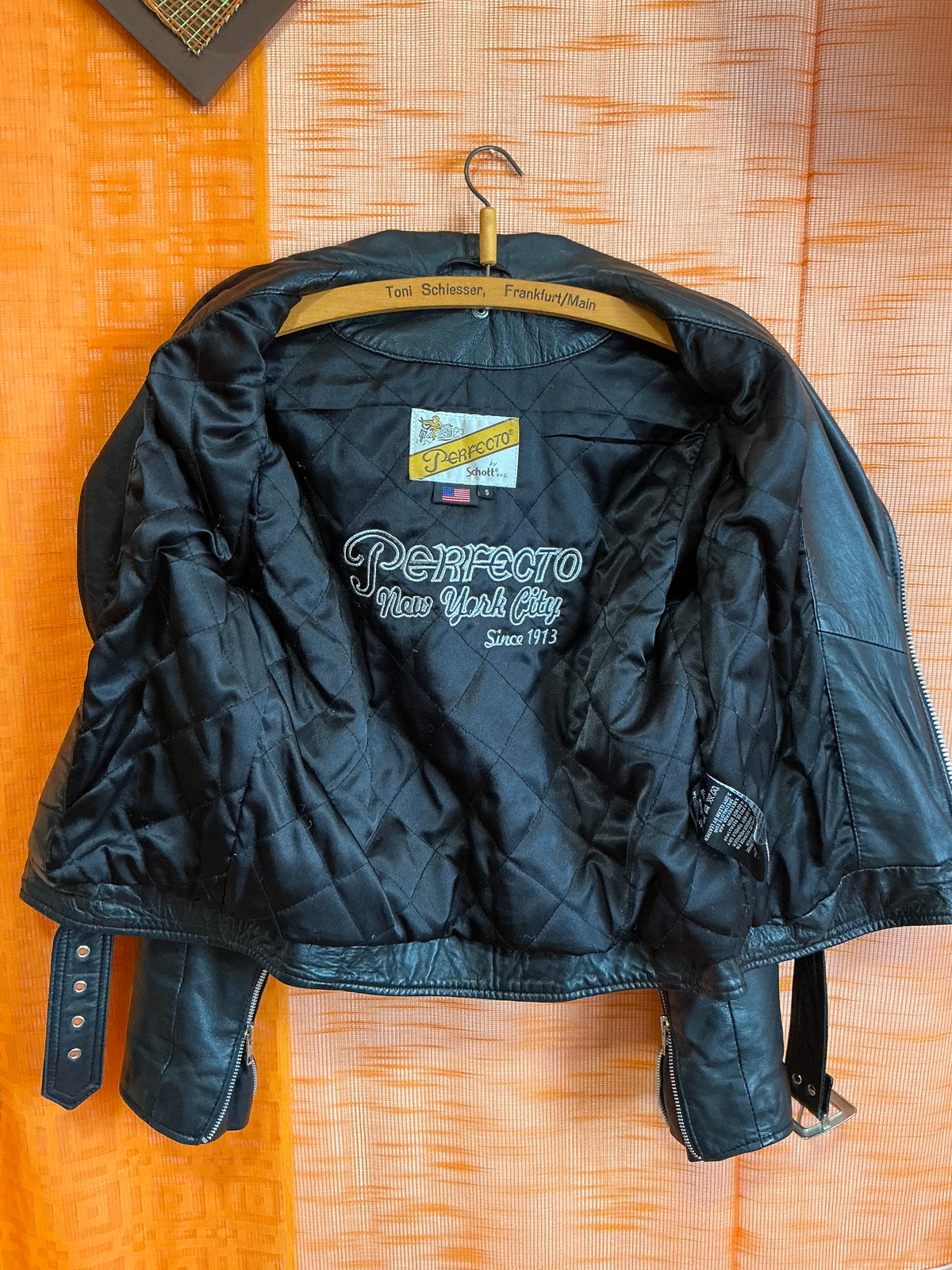 Perfecto Schott Iconique Vintage Modèle LCW 8600 avec identification - TS