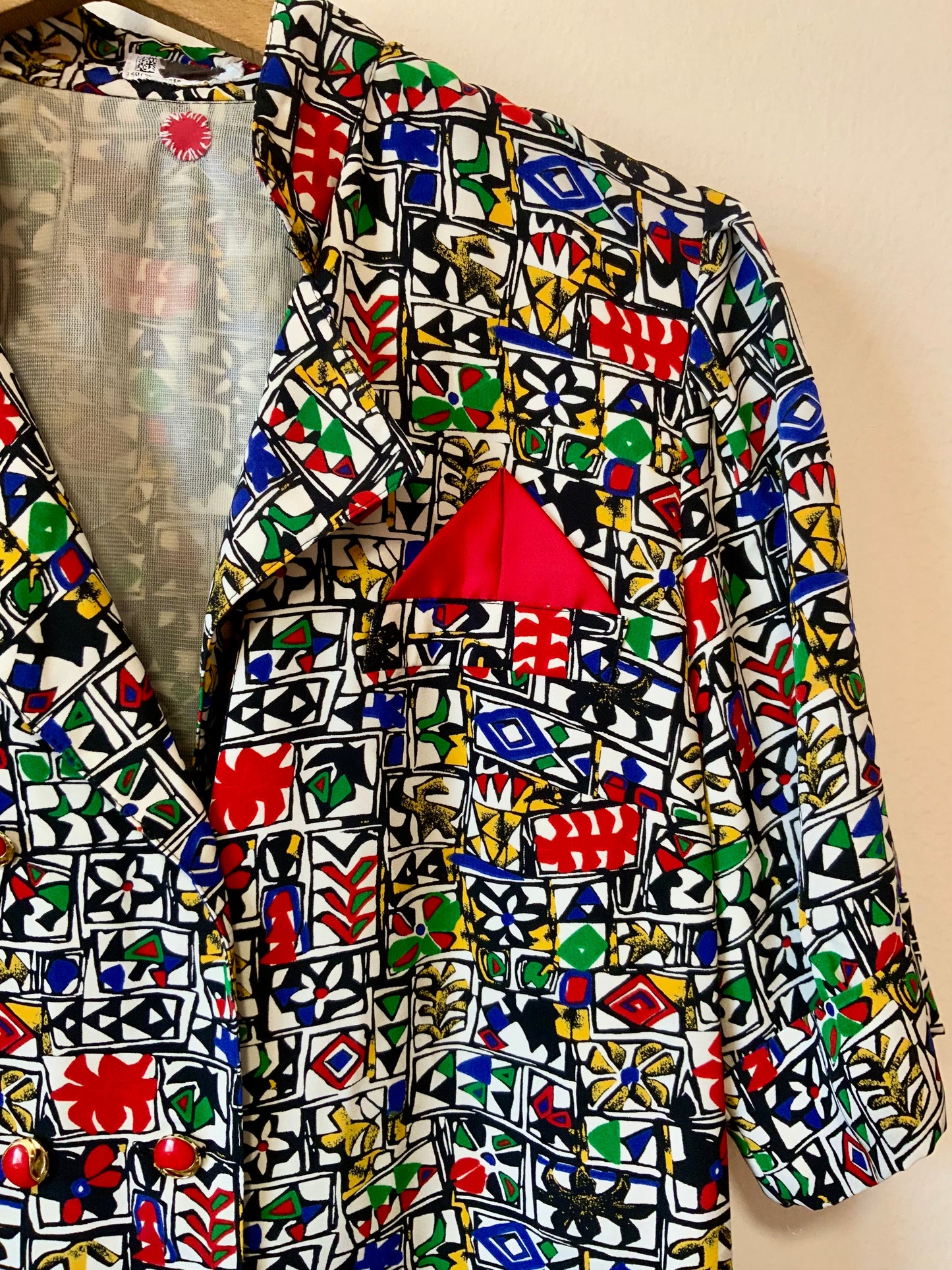 Robe Élégante boutonnée Vintage 1990- T42.