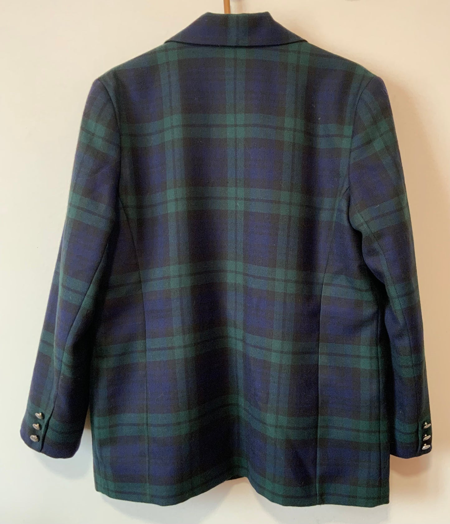 Tailleur Pantalon Tartan Ecossais pure laine vierge Héritage Scotland Vintage- T42
