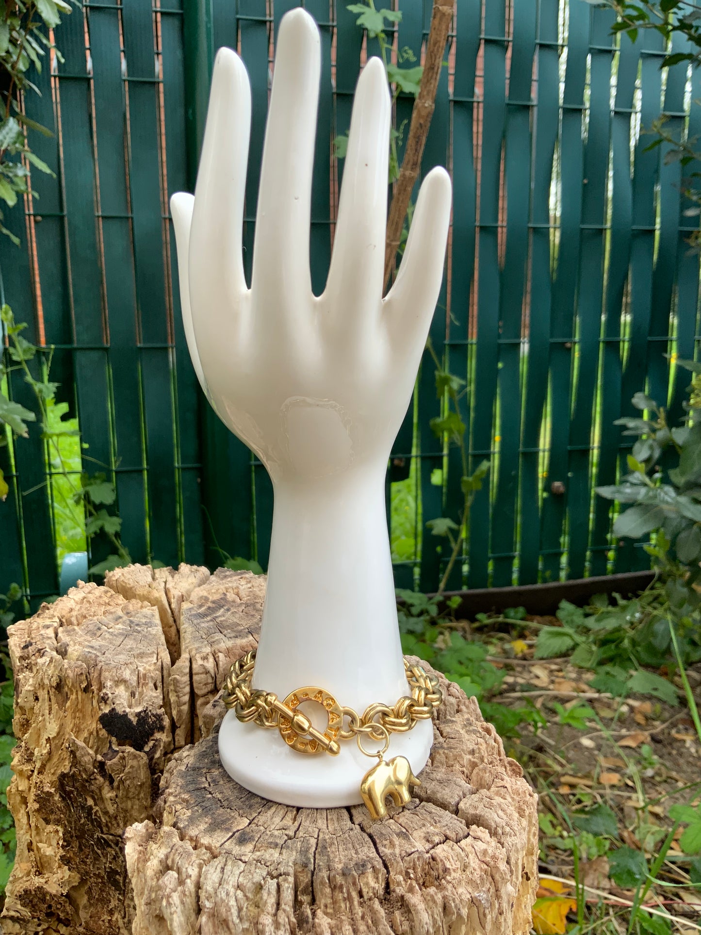 Bracelet Agatha Vintage breloque 1990 Paris France