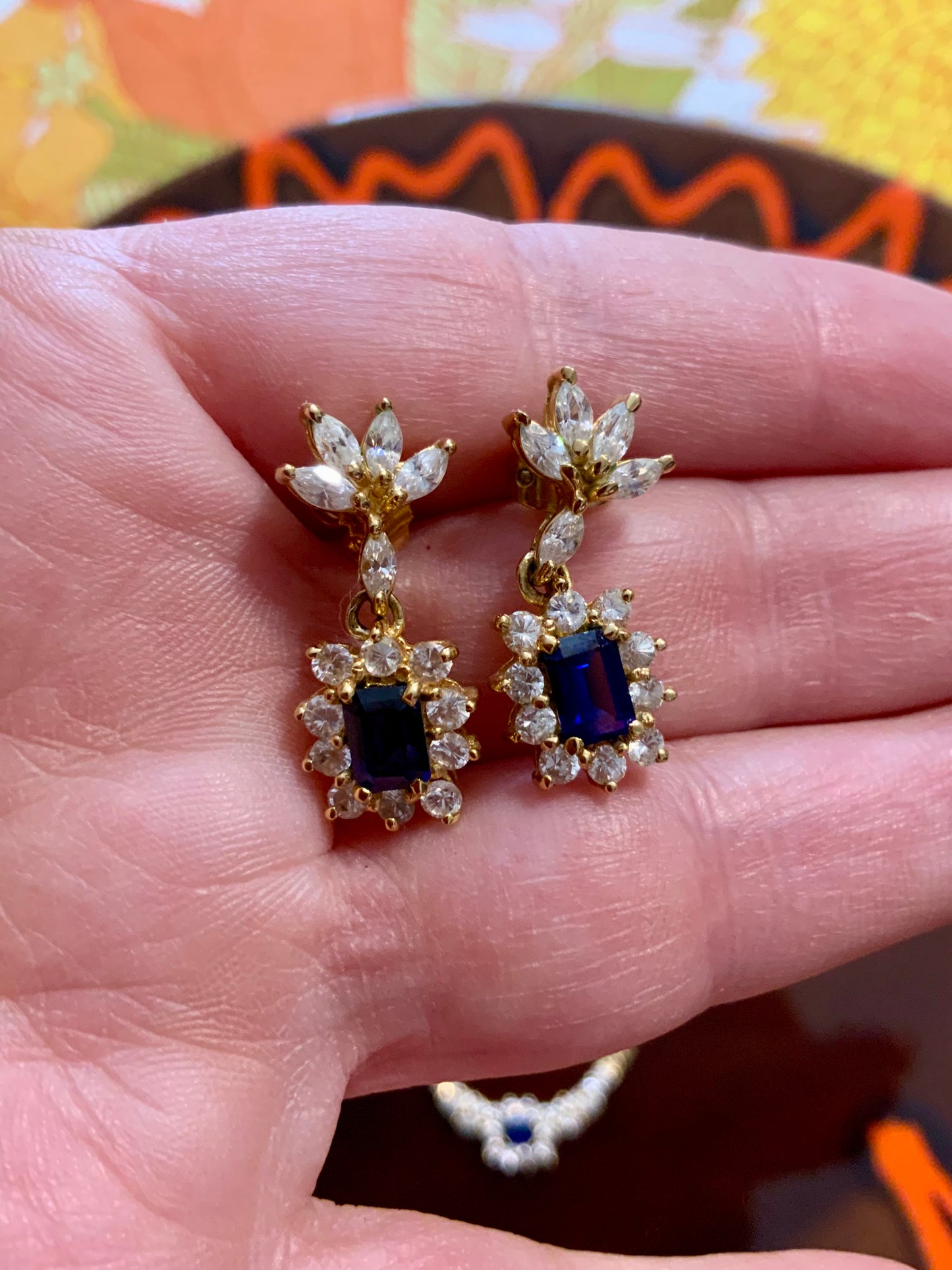 Ensemble de bijoux Plaqué Or Vintage 1990 Élégance Chic