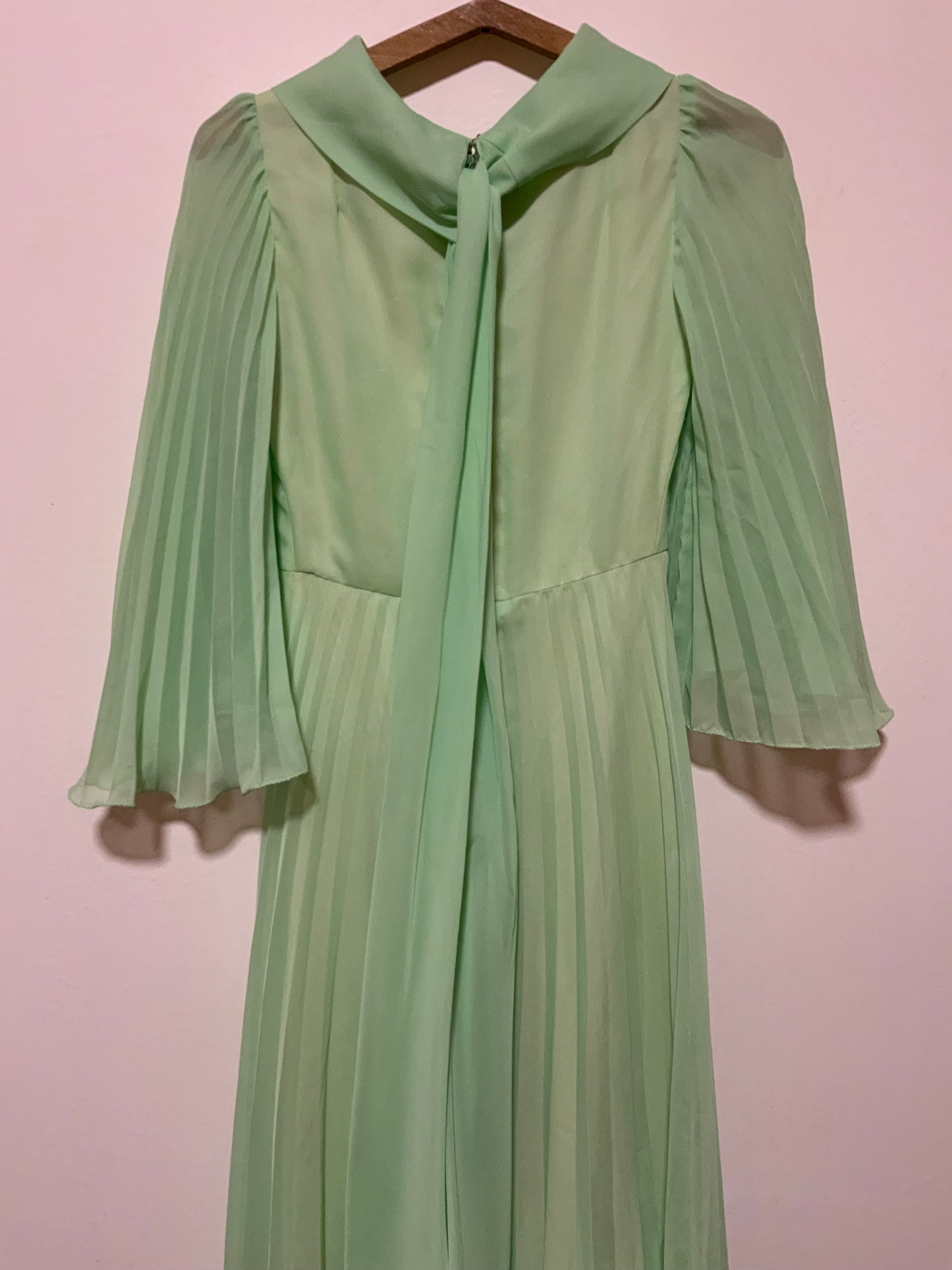 Robe incroyable Plissée Création Main 1960/70 Vintage- T30/32