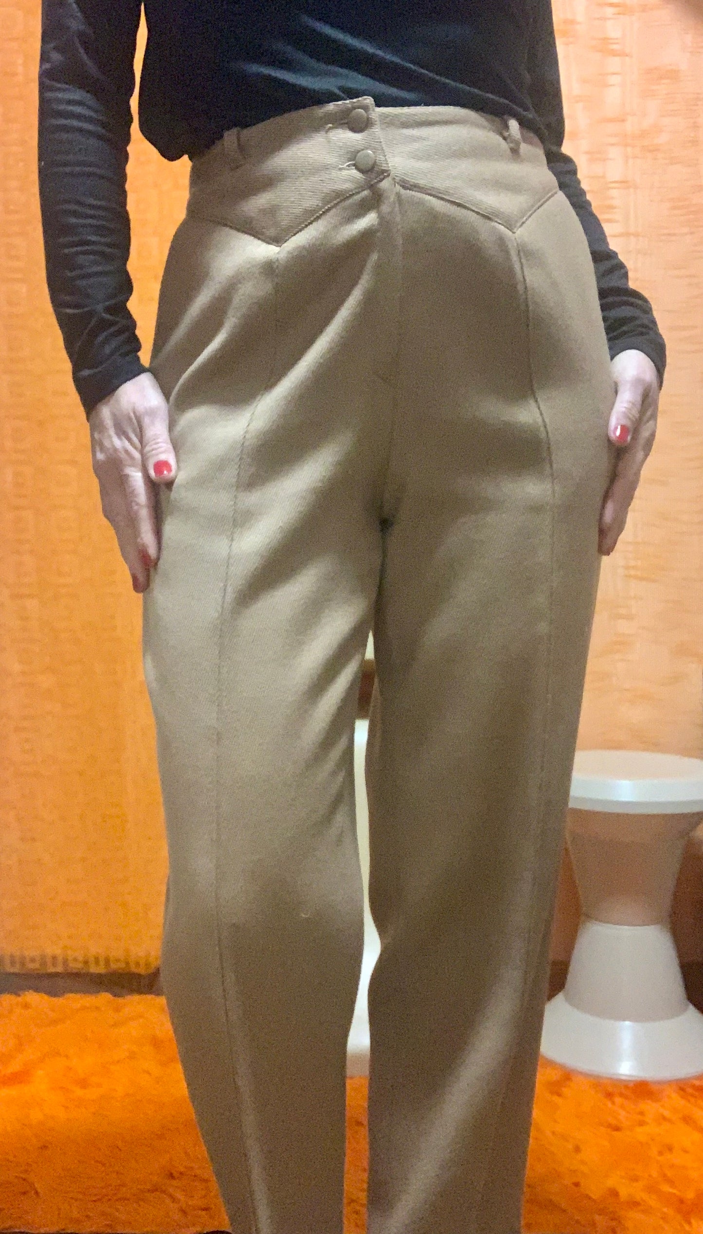 Pantalon Rodier pure Laine Woolmark Vintage 1980/90