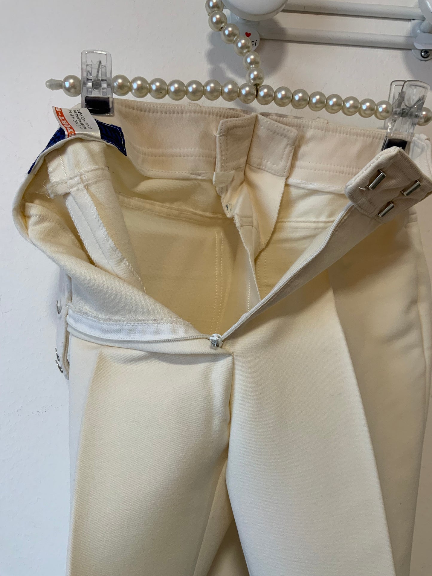 Rare et Superbe Flare 1960/70 Vintage Blanc Pur Rare Fuseau - T30/32.