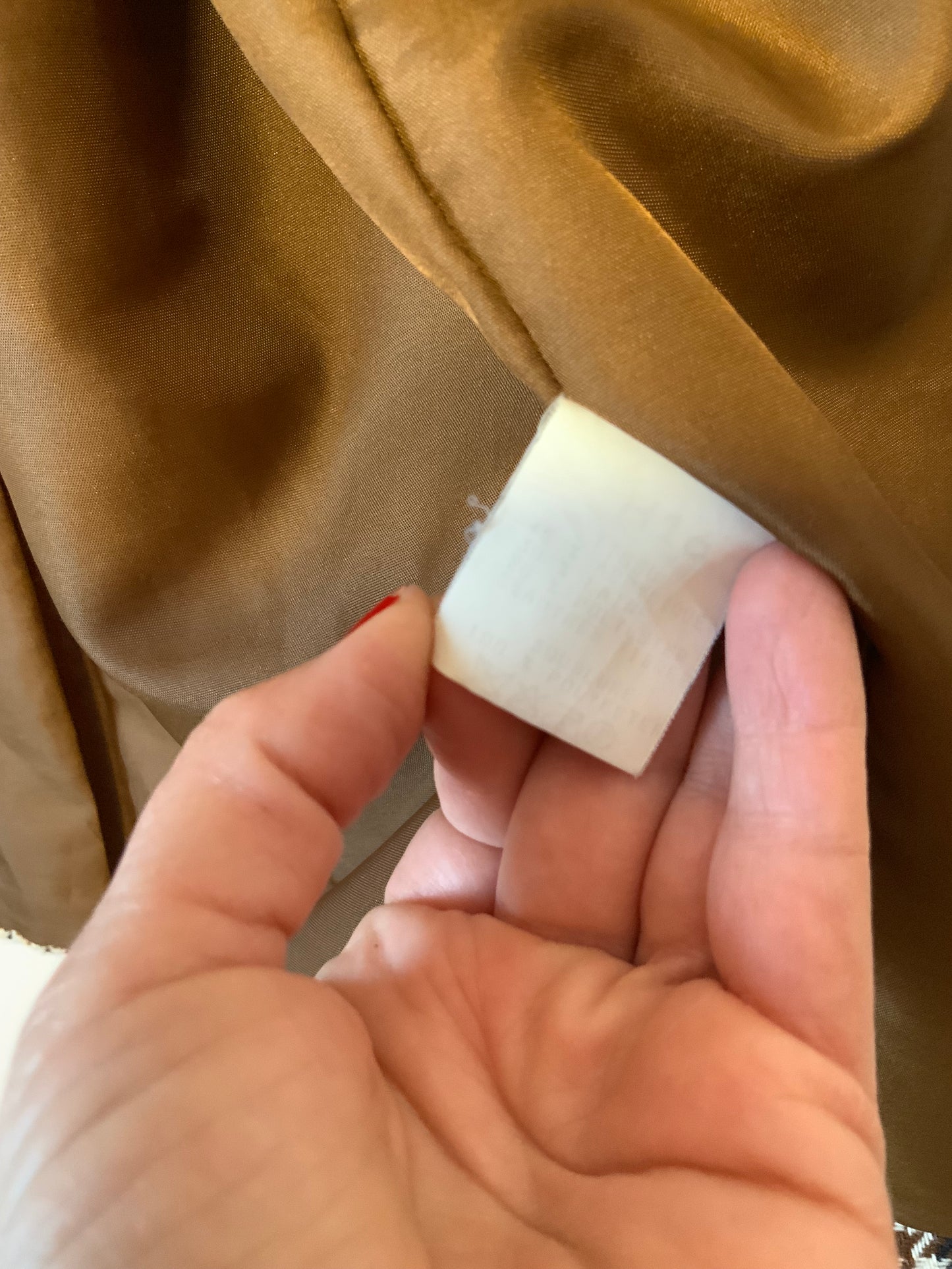 Veste Vintage Laine à carreaux pied de poules 1990 - T44