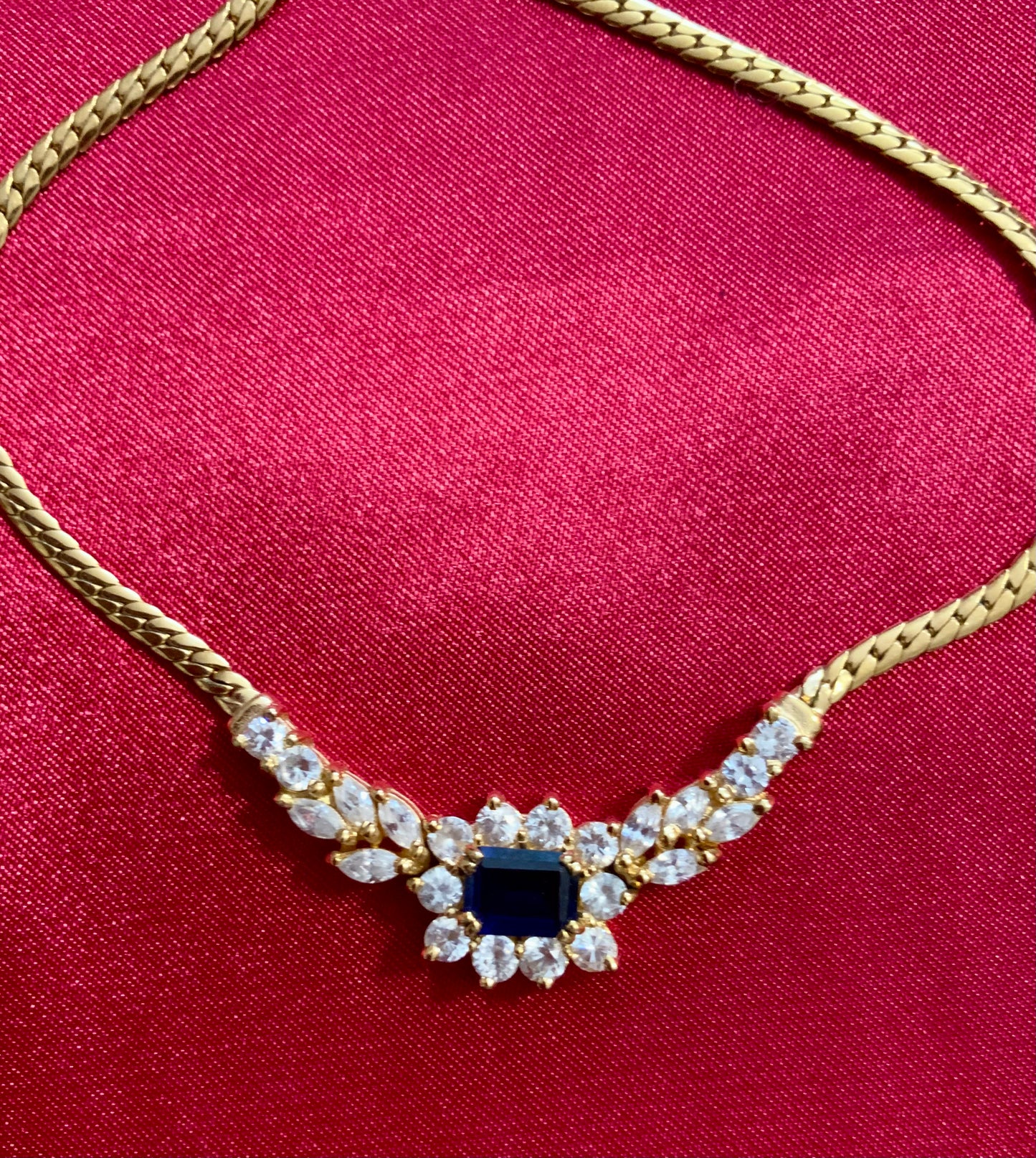 Ensemble de bijoux Plaqué Or Vintage 1990 Élégance Chic