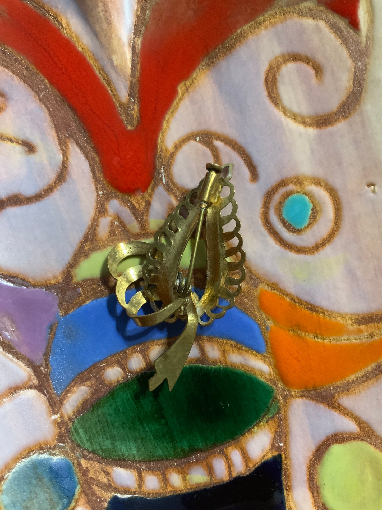 Broche Ancienne Art deco Vintage