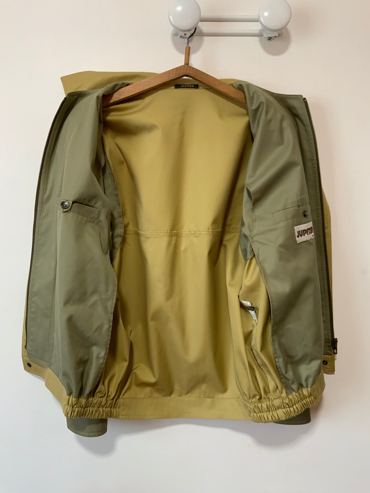 Blouson Élégant Vintage Jupiter 1980 Mixte