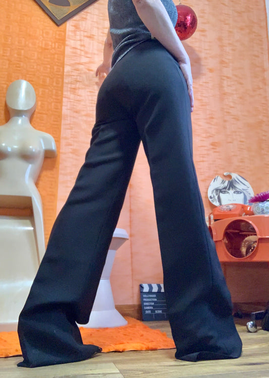 Superbe Pantalon Pattes d’éléphant Tergal Deadstock Vintage 1970