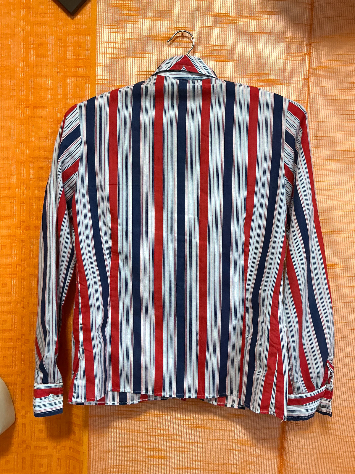 Chemisier Chic à rayures Vintage 1980- T38