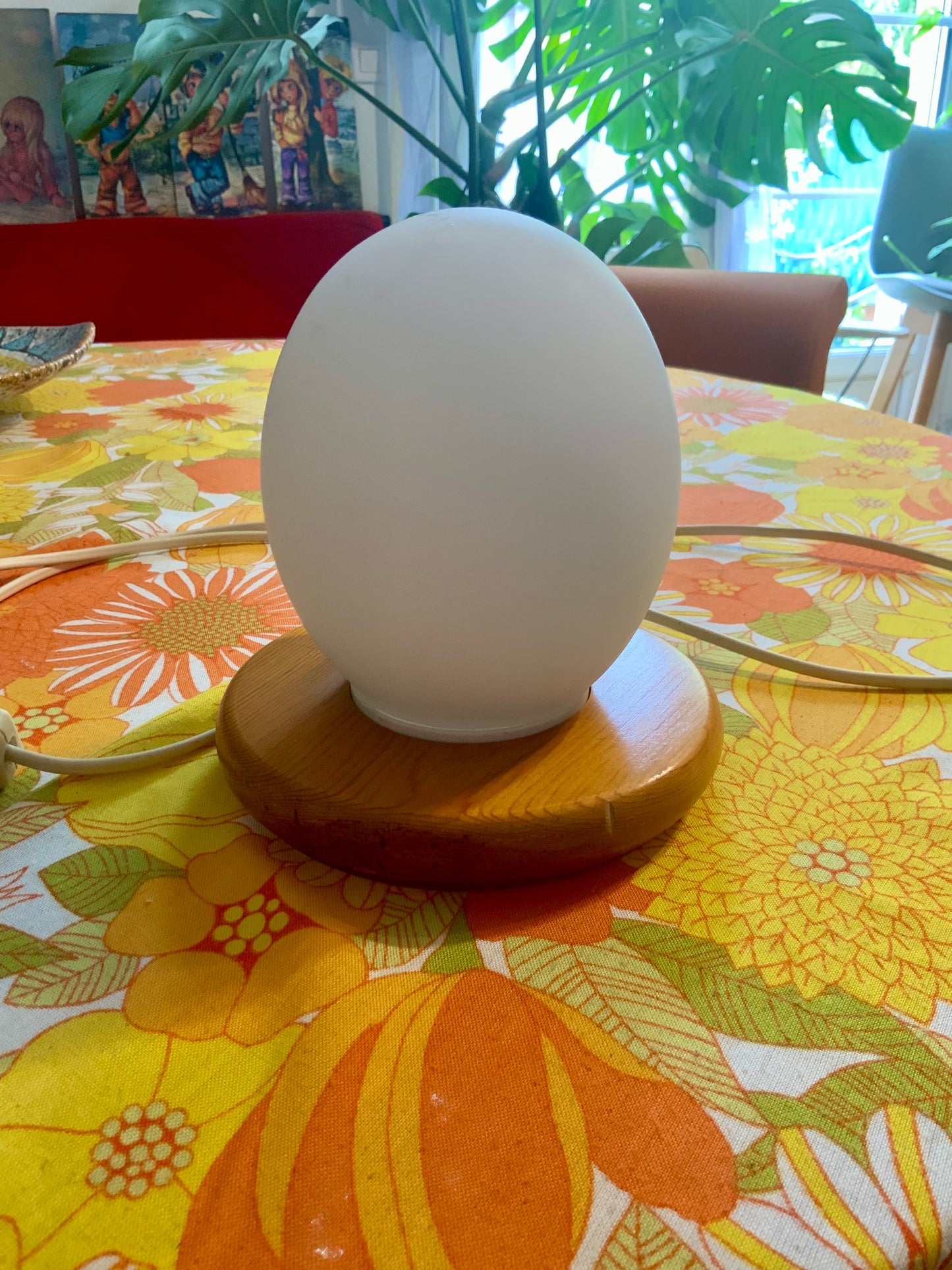 Lampe Design Inspiration Oeuf Vintage 1980