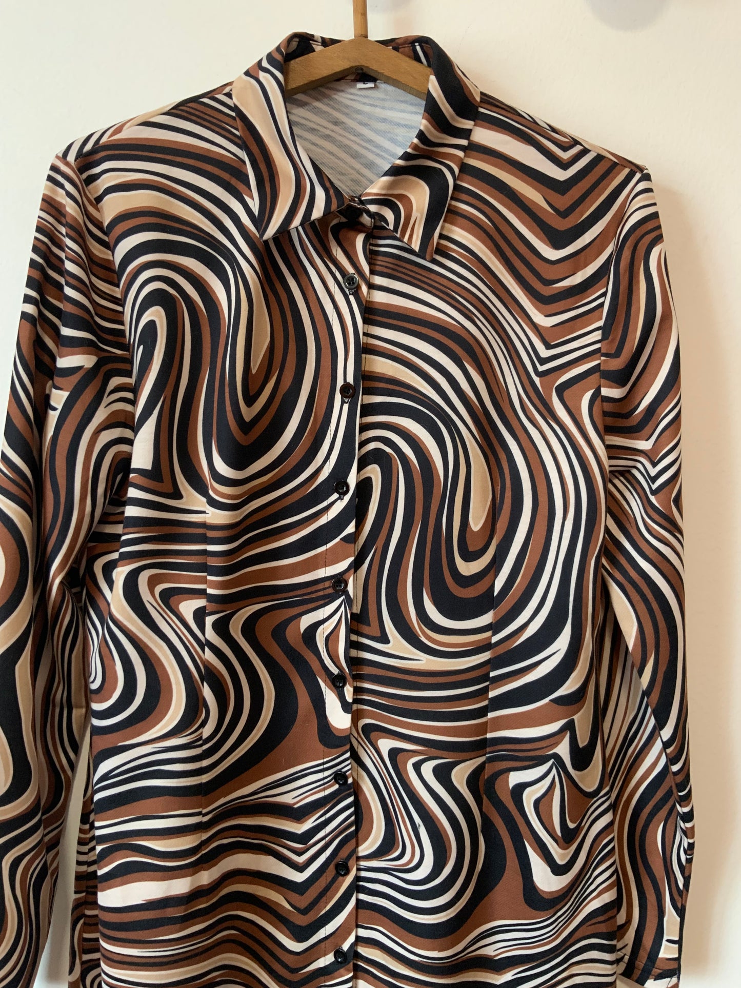 Mini Robe tunique Psychédélique Vintage 1990- T42