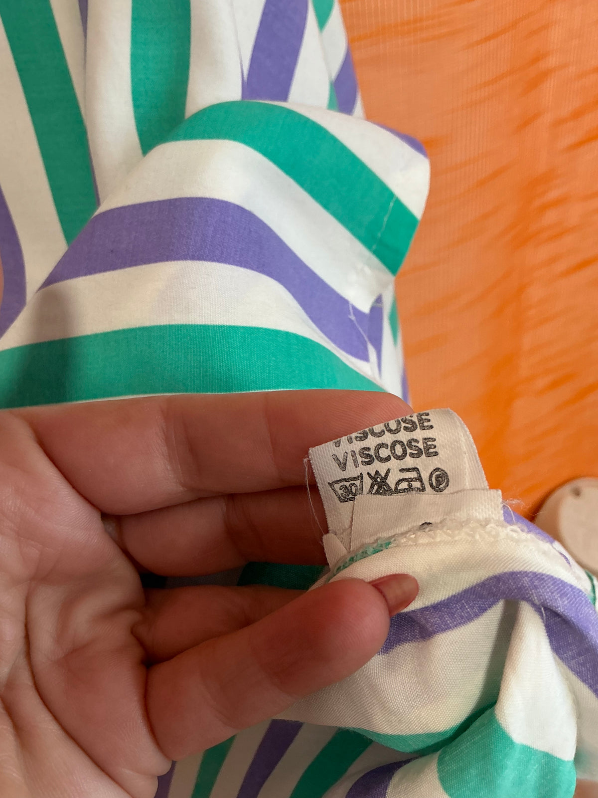 Chemise Originale 1980 Vintage Pure forme - France T44 maxi.