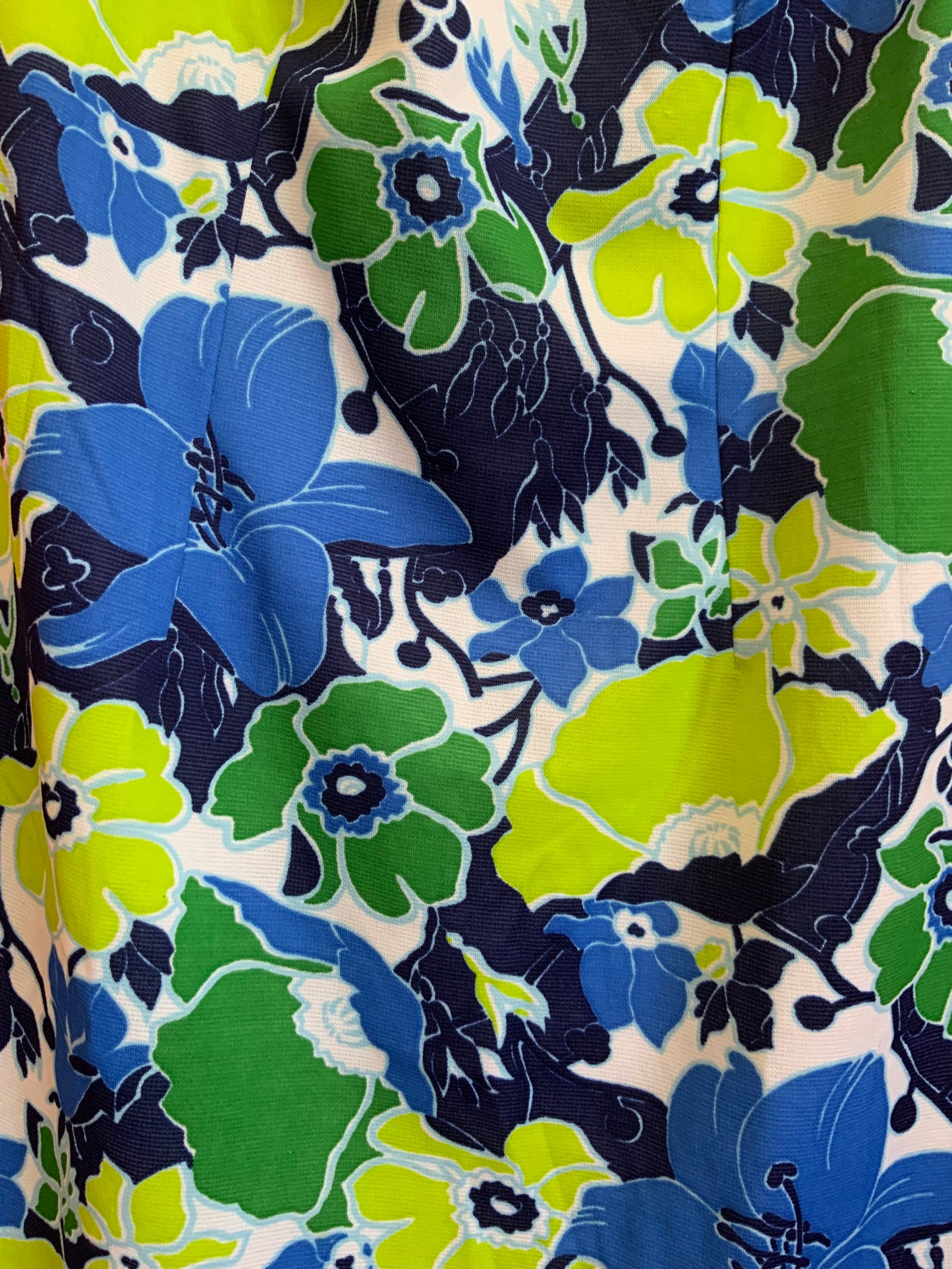 Robe a fleurs Vintage 1970 Confection main- T50