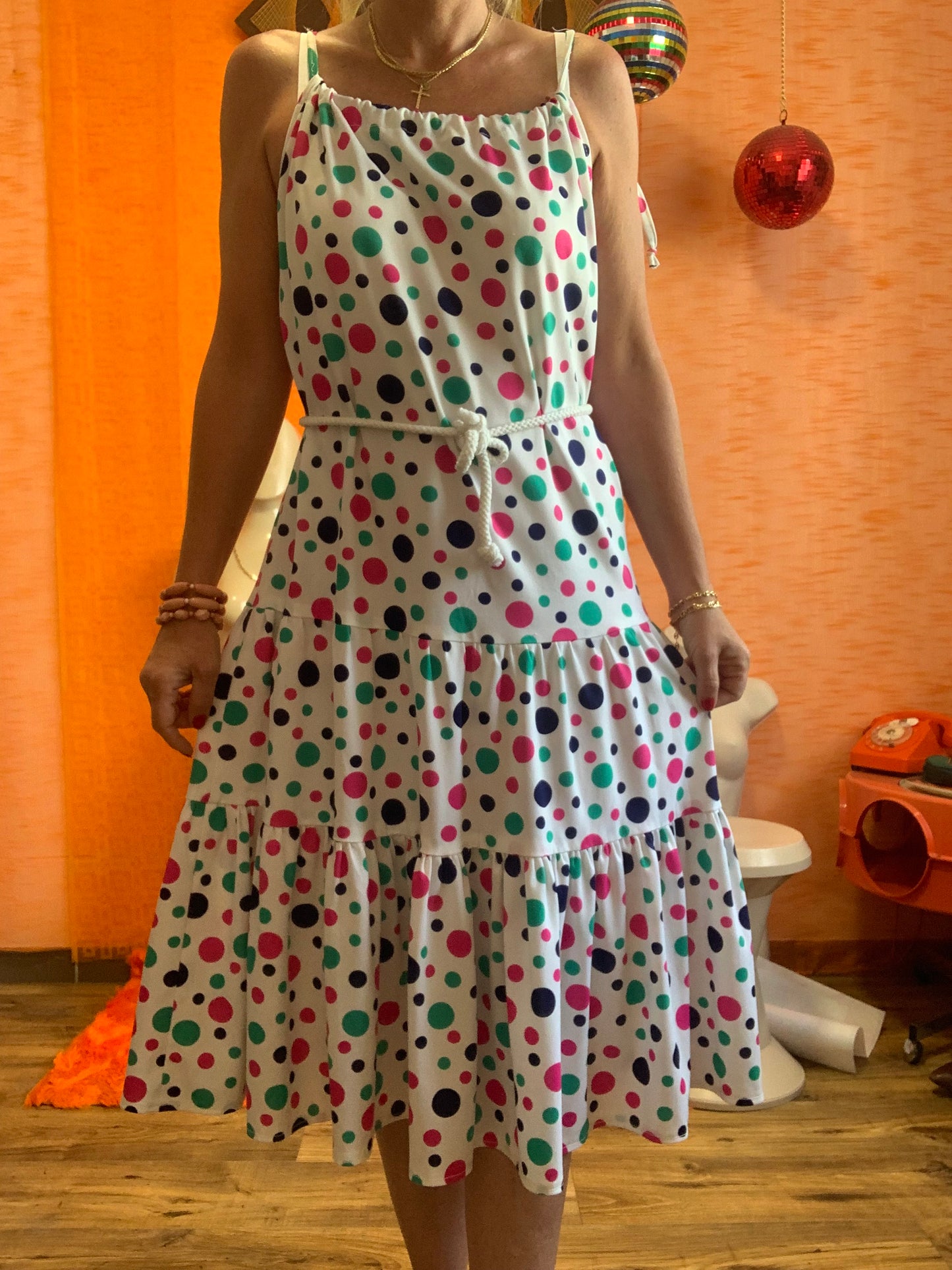 Superbe robe Vintage 1980 - TU