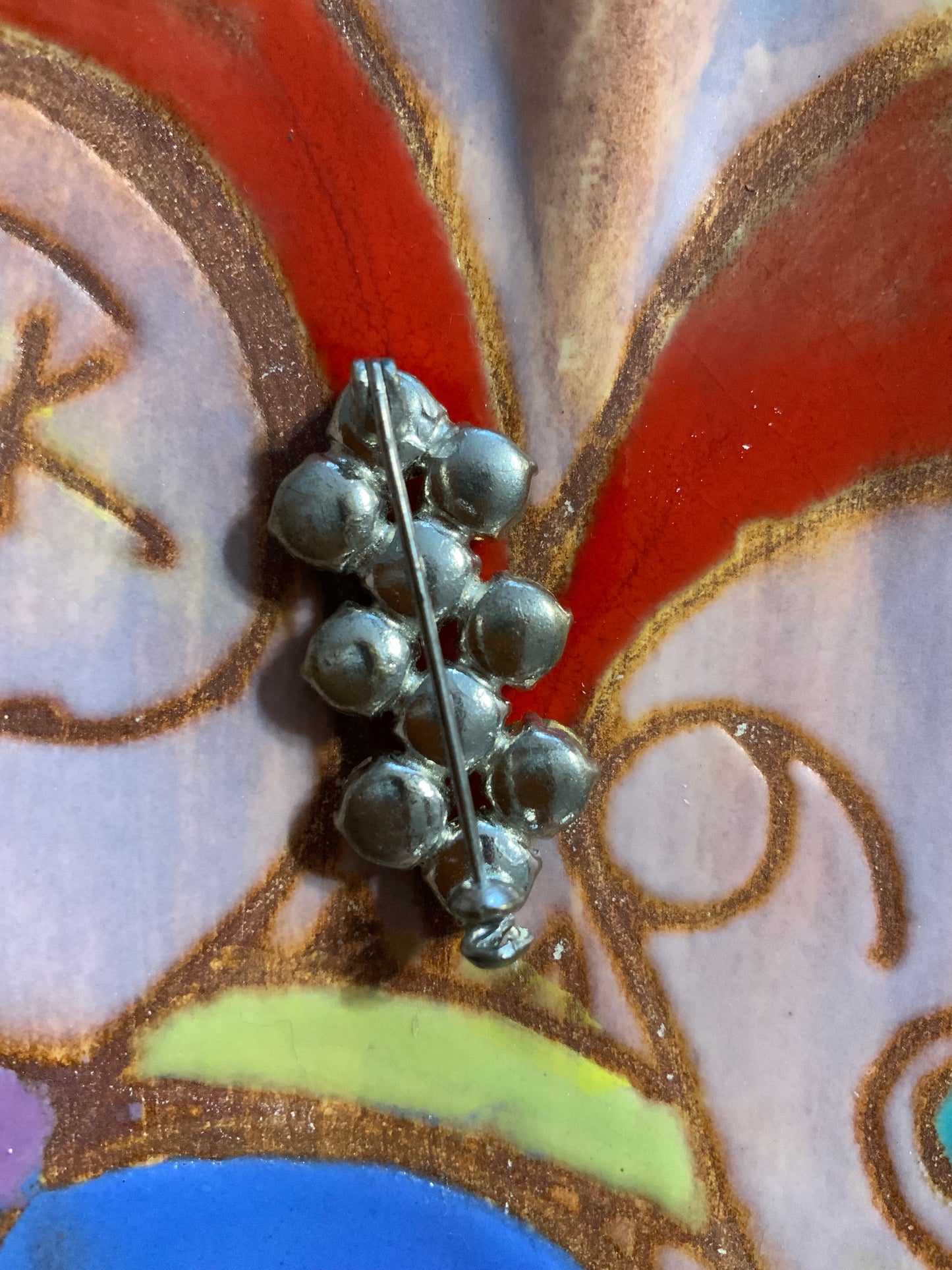 Broche Chic Pierres Art Deco