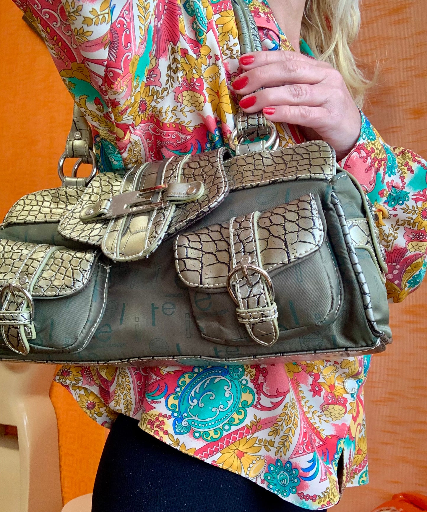 Sac à main Neuf Vintage 1990 Élite