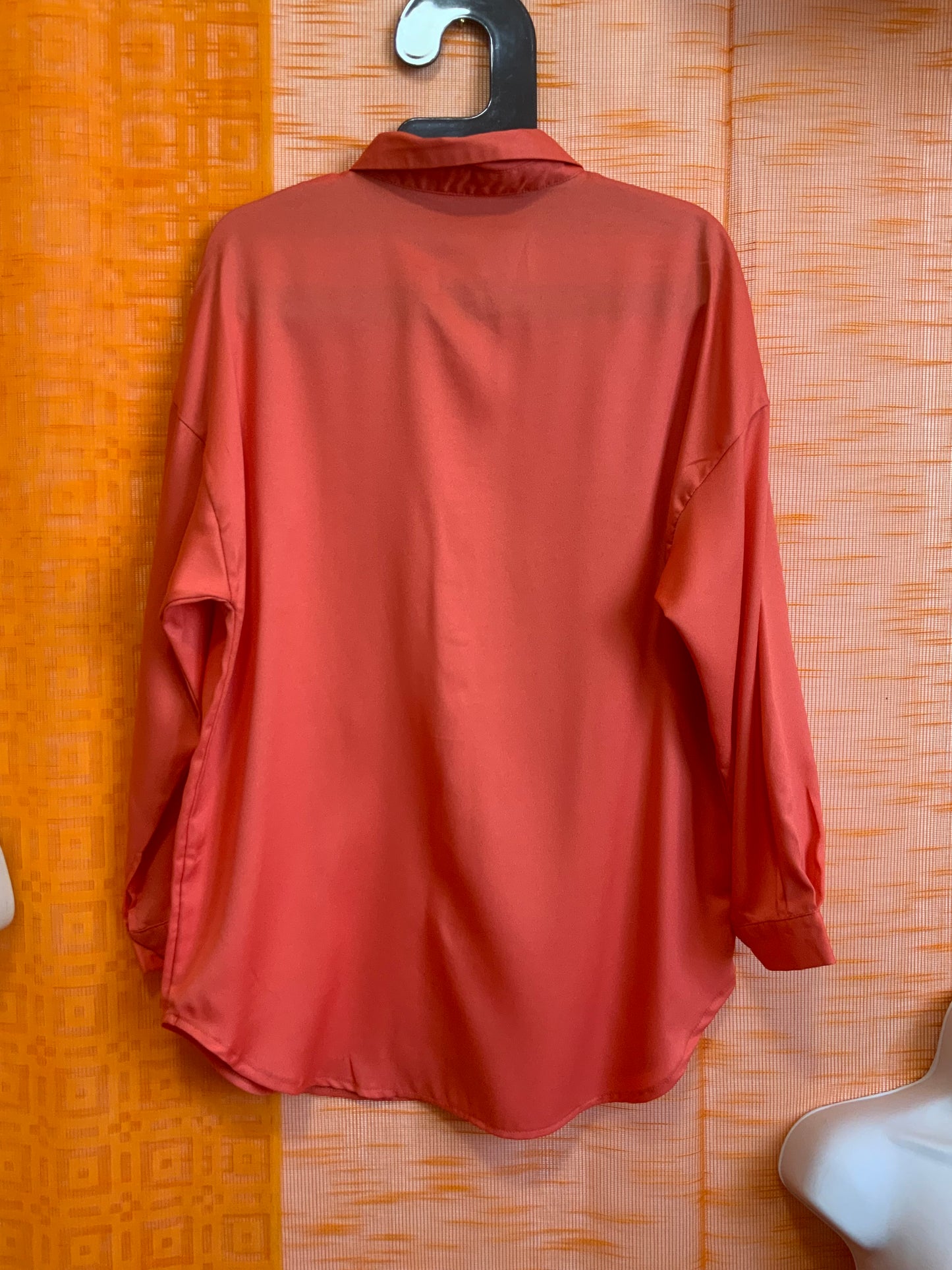 Chemise Longue Liquette Orange Vintage- TU