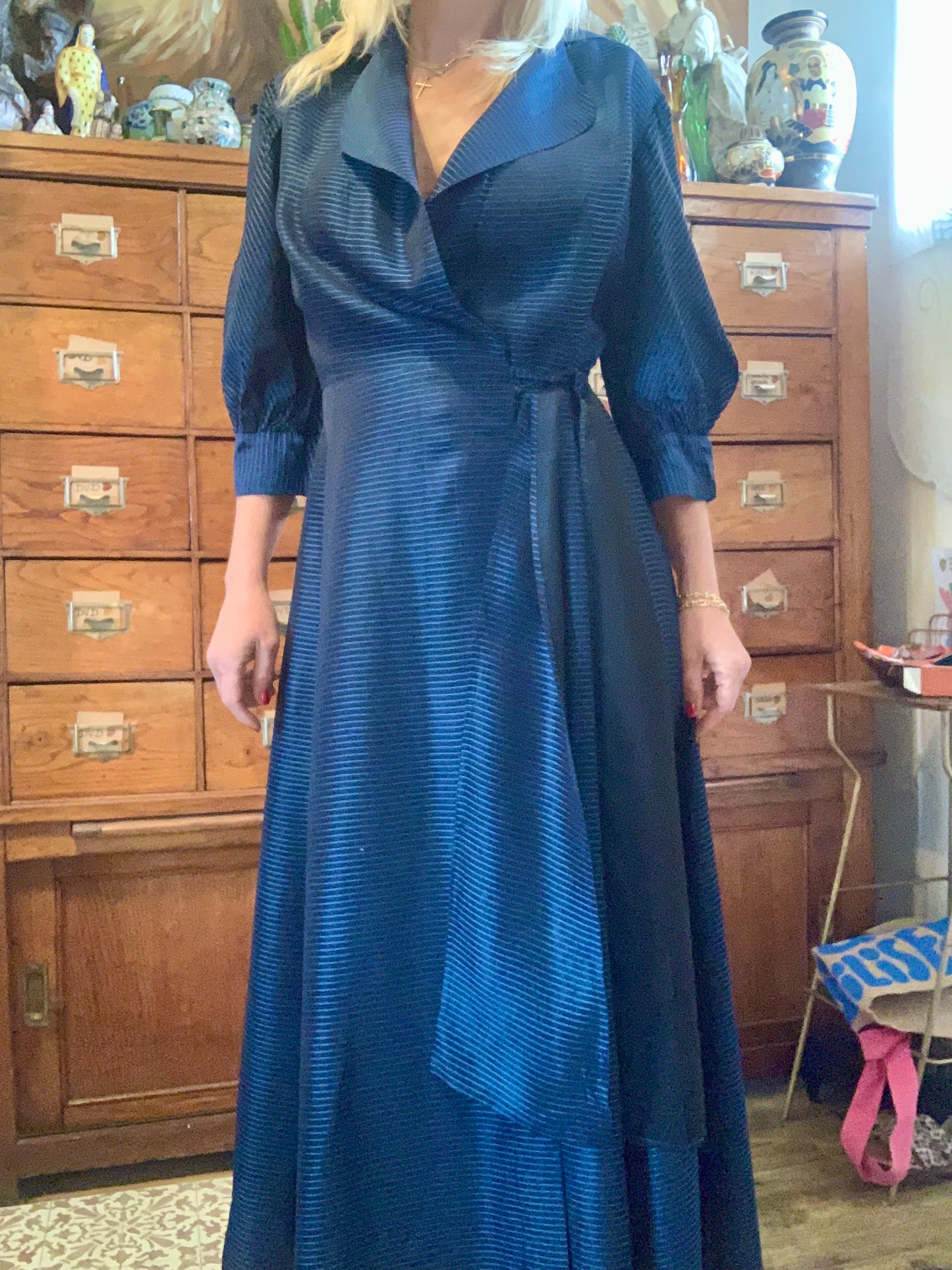 Robe Unique Confection création Vintage 1970/80 - T38