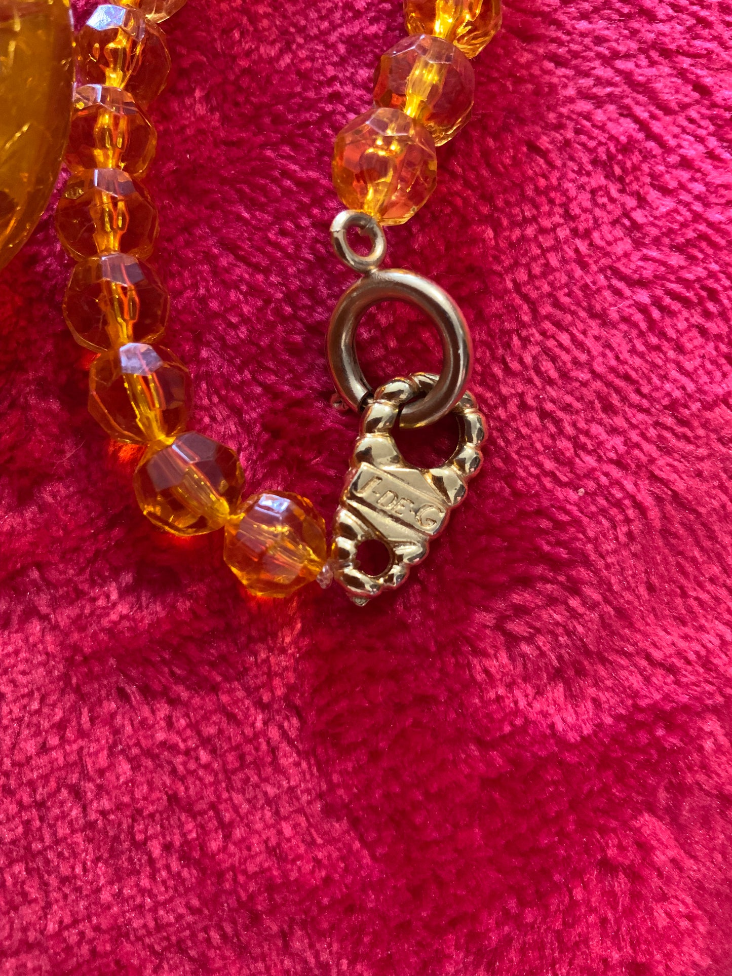 Collier Perles Coeur Jacky de G Vintage Chic