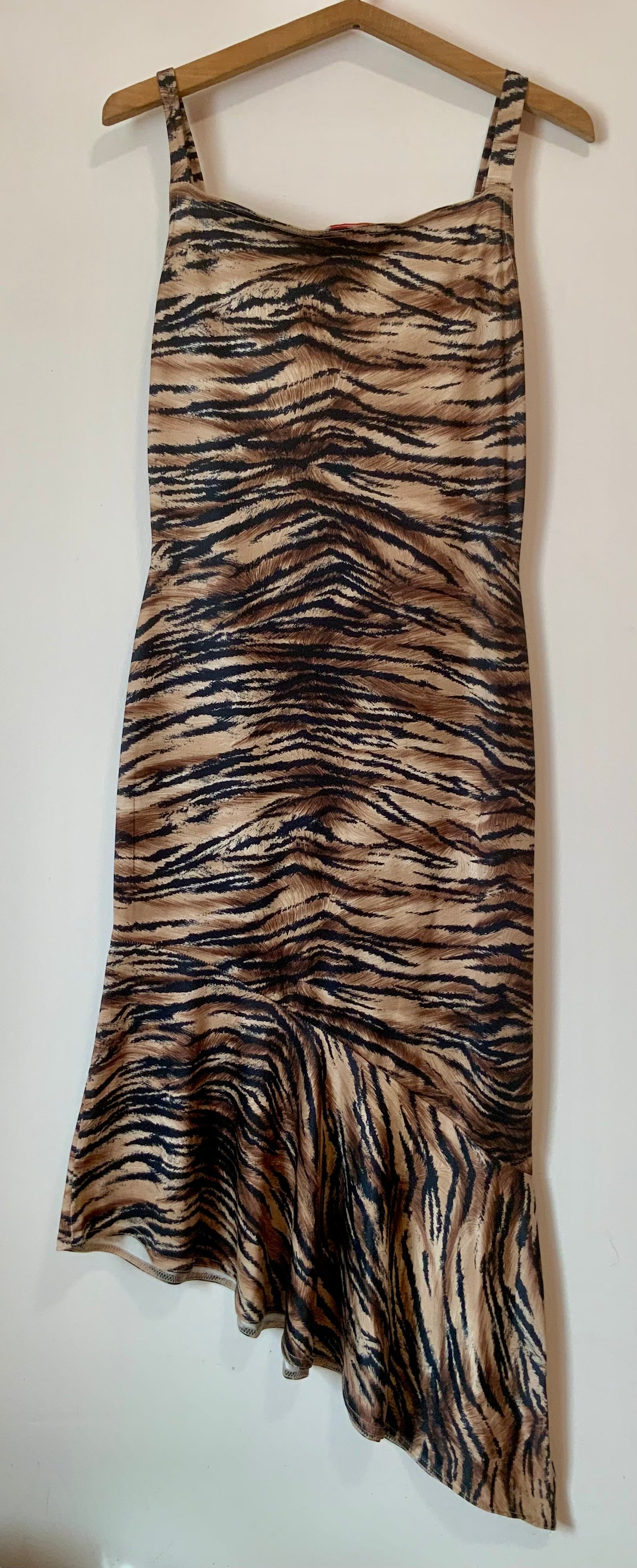 Robe motifs tigre Vintage France - T40 maxi.