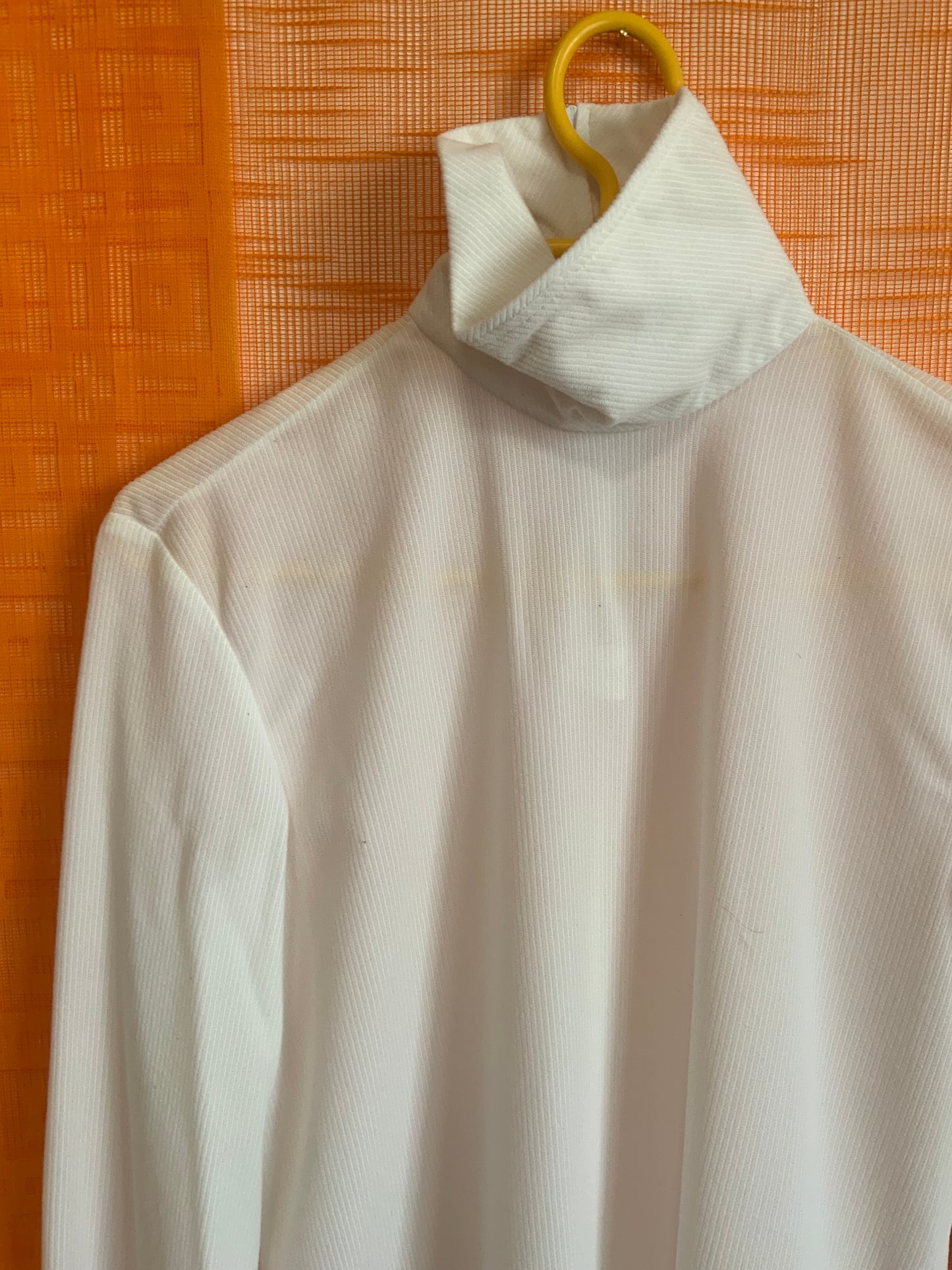 Pull col roulé col rigide Vintage 1970 Neuf- T40
