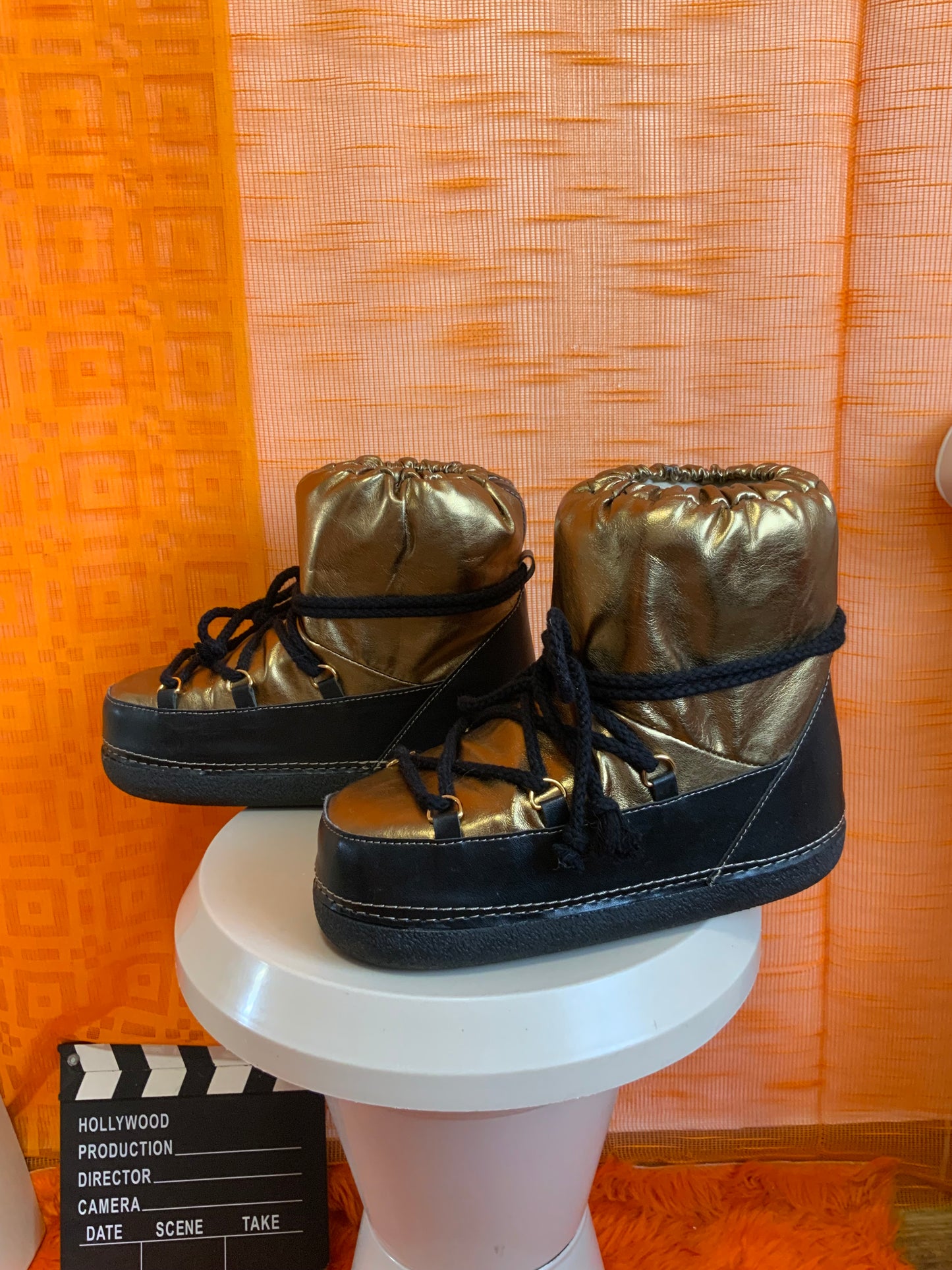 Boots Apres-Ski Cuivrés Minelli-T37