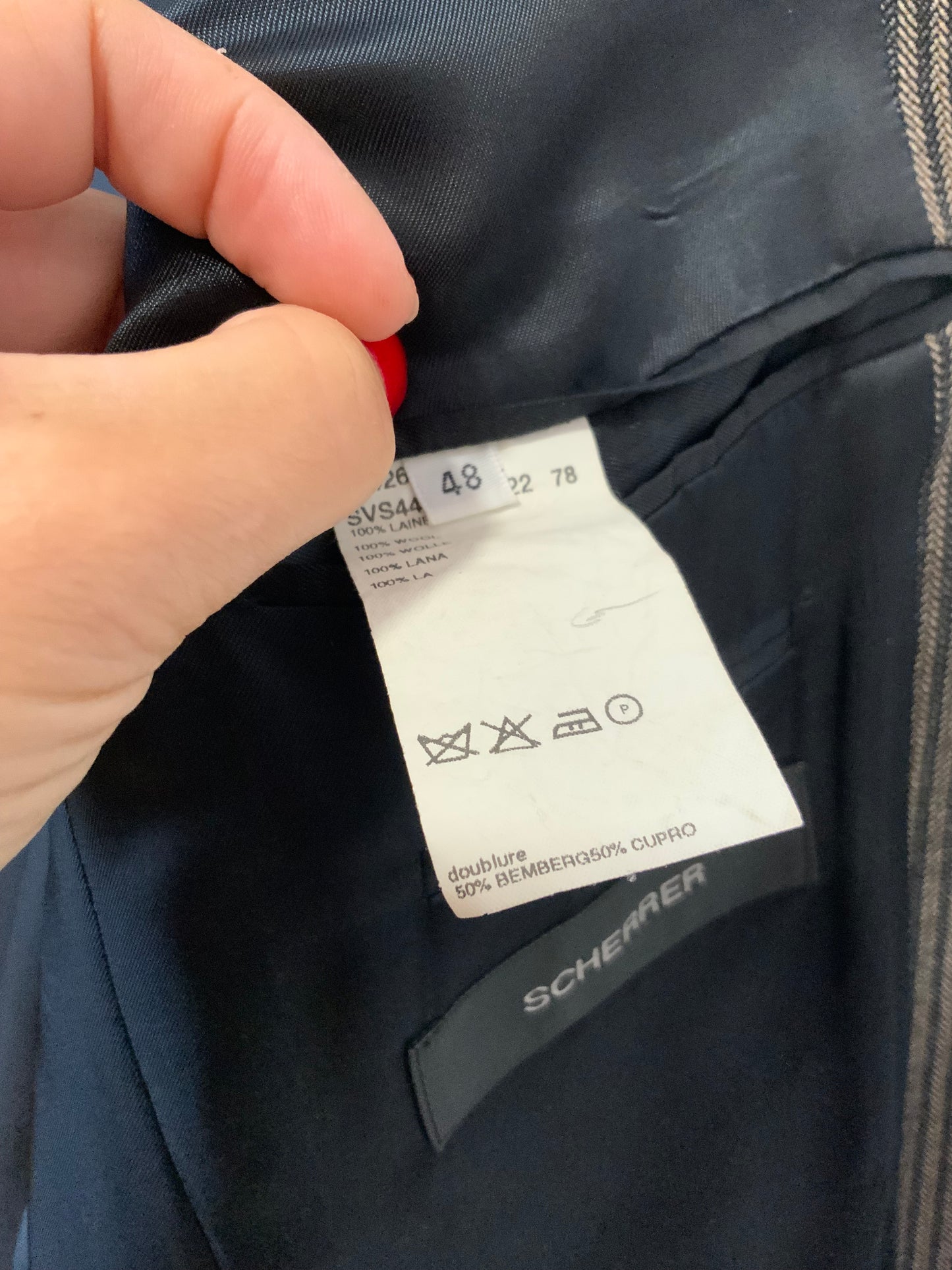 Veste blazer JL Scherrer - T48 Mixte.