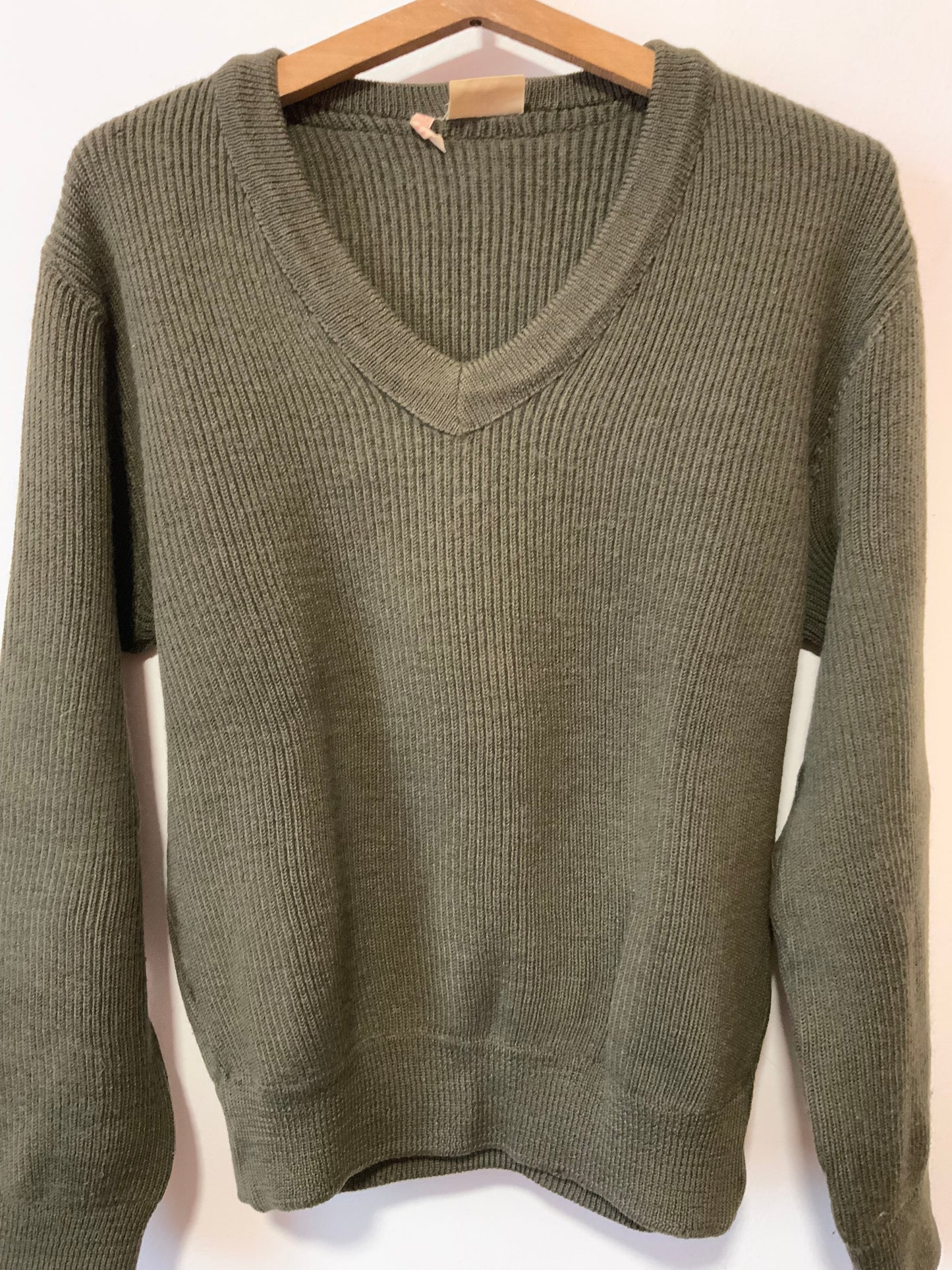 Pull Armée 1979 Vintage Laine -T44