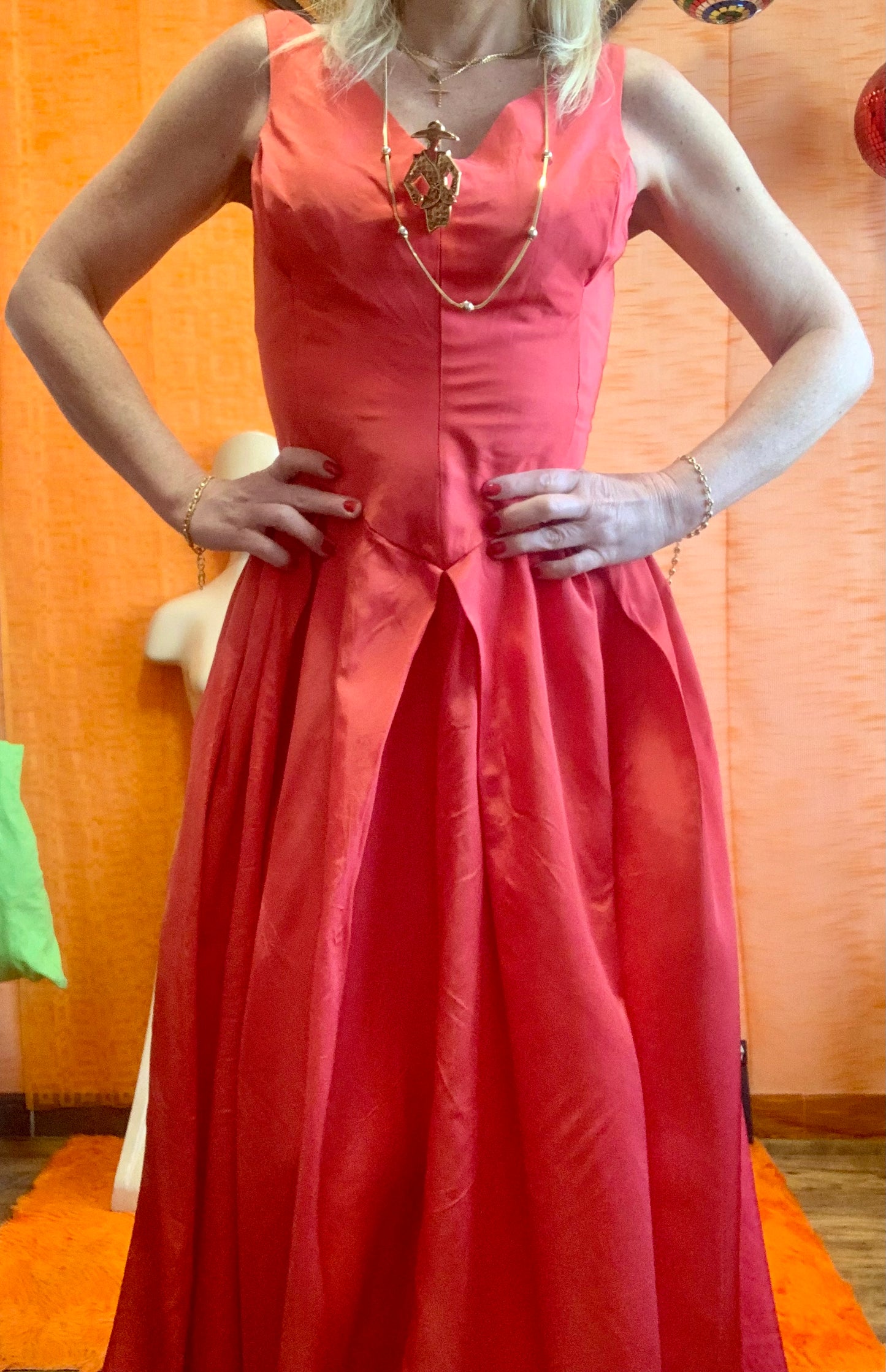 Robe majestueuse London Vintage - T32/34