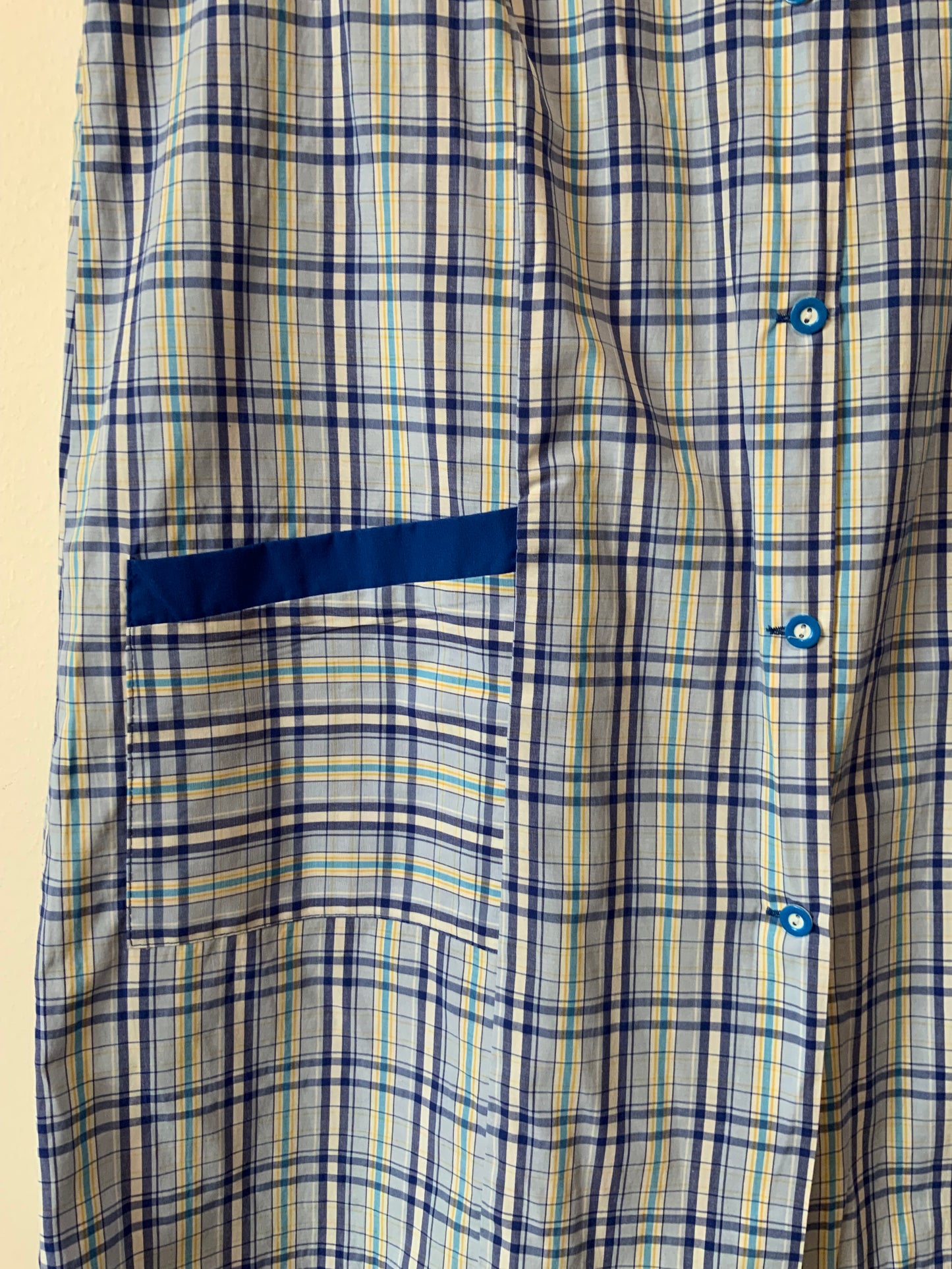 Blouse à Carreaux Ecossais Vintage 1980- T50