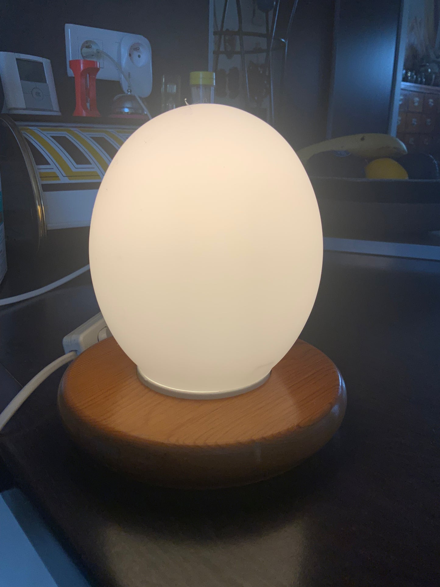Lampe Design Inspiration Oeuf Vintage 1980