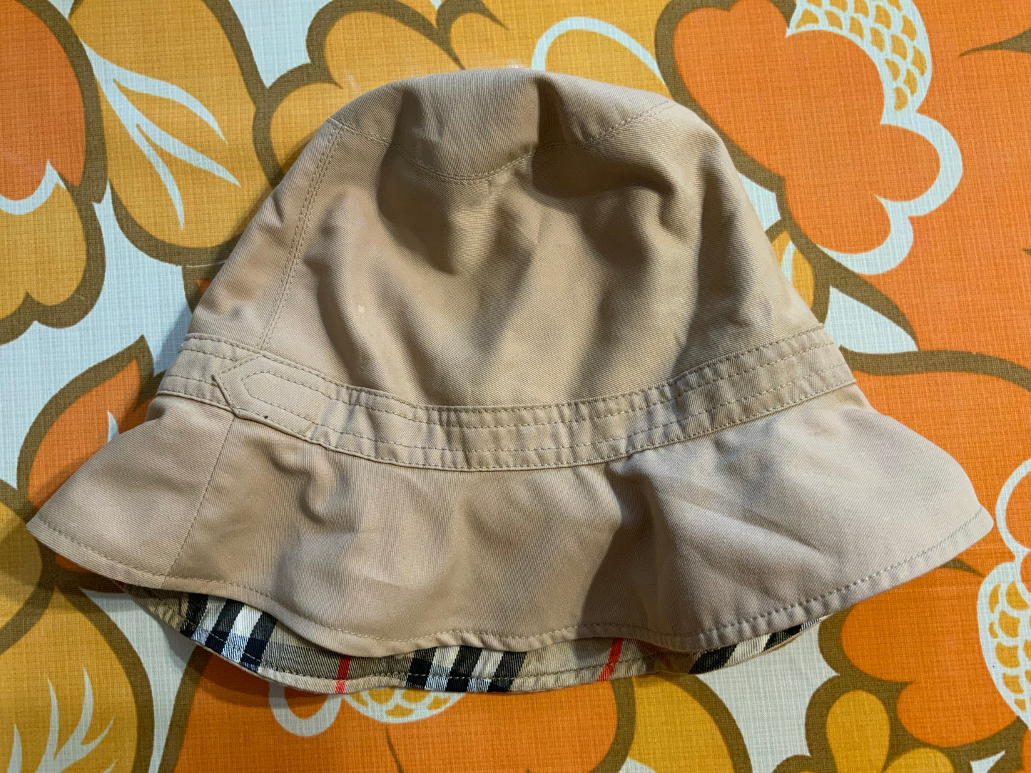 Chapeau Bob Burberry Carreaux - TU