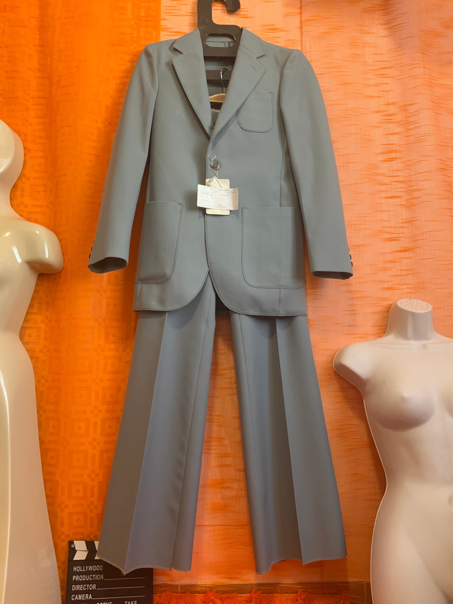 Ensemble costume pattes d’éléphant Neuf Vintage 1970 Rareté- T36