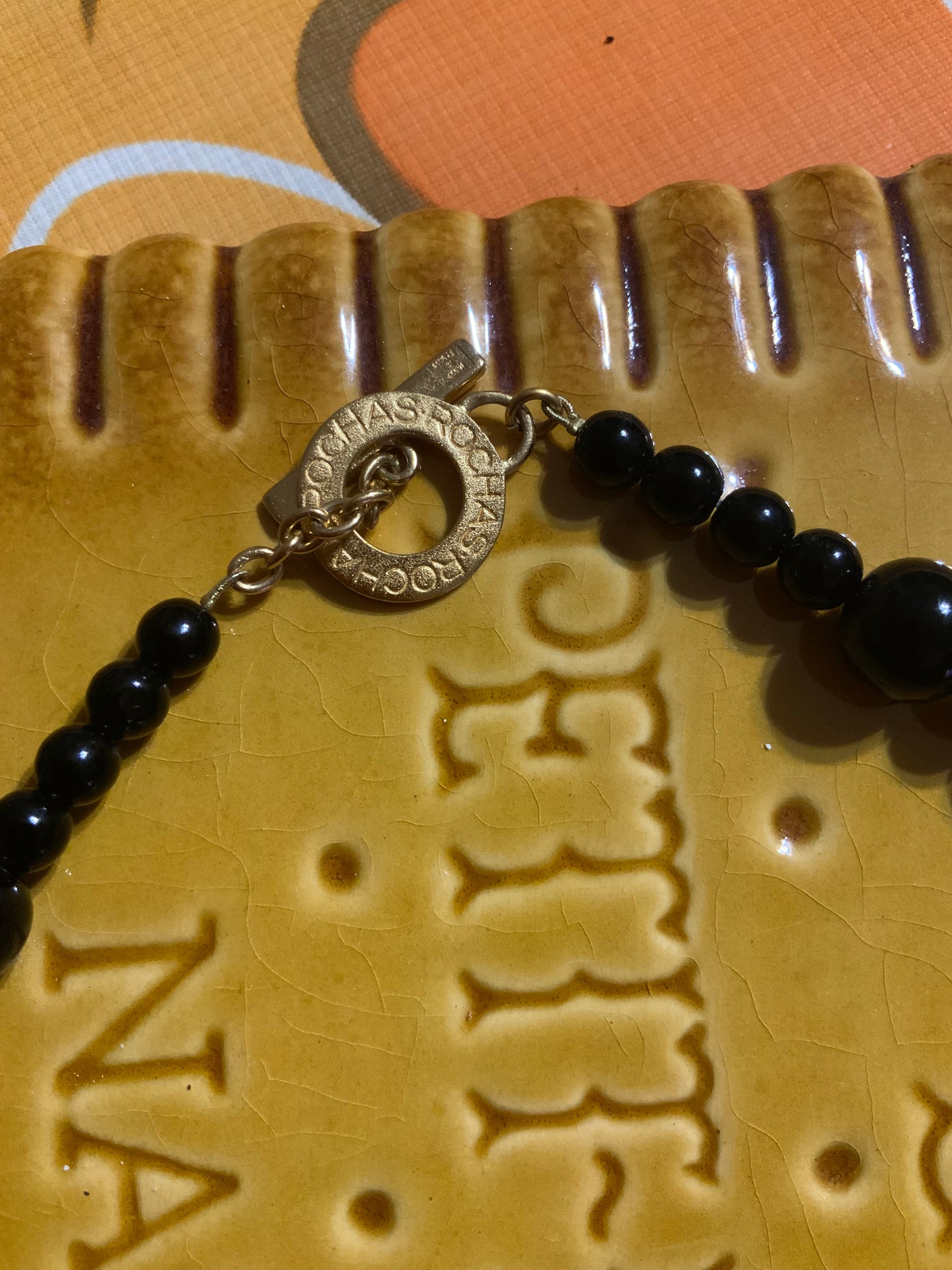 Collier Rochas Merveilleux et impressionnant France Paris Luxe.
