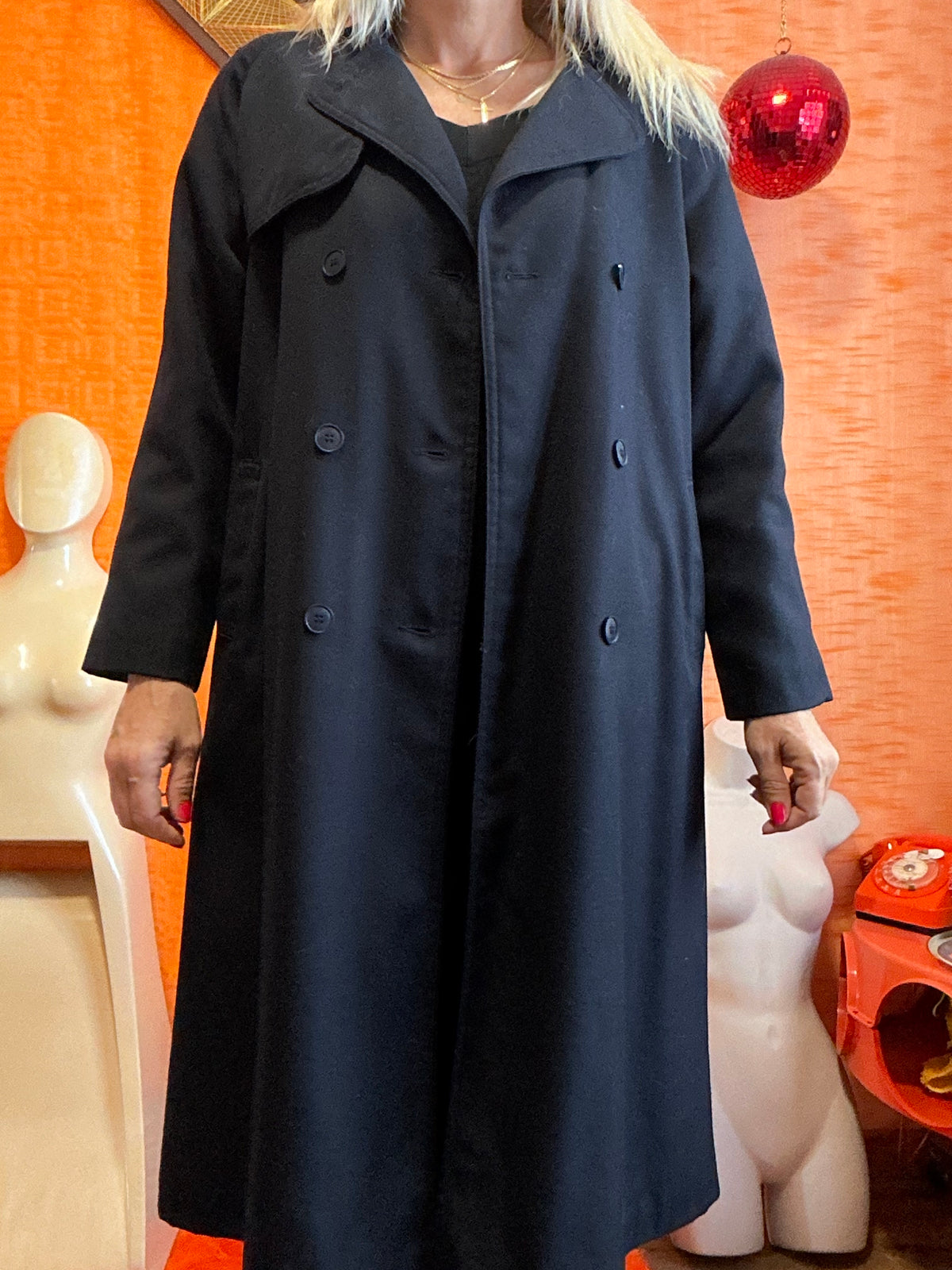 Trench Ecossais Le Printemps Paris Vintage 1980- T38/40